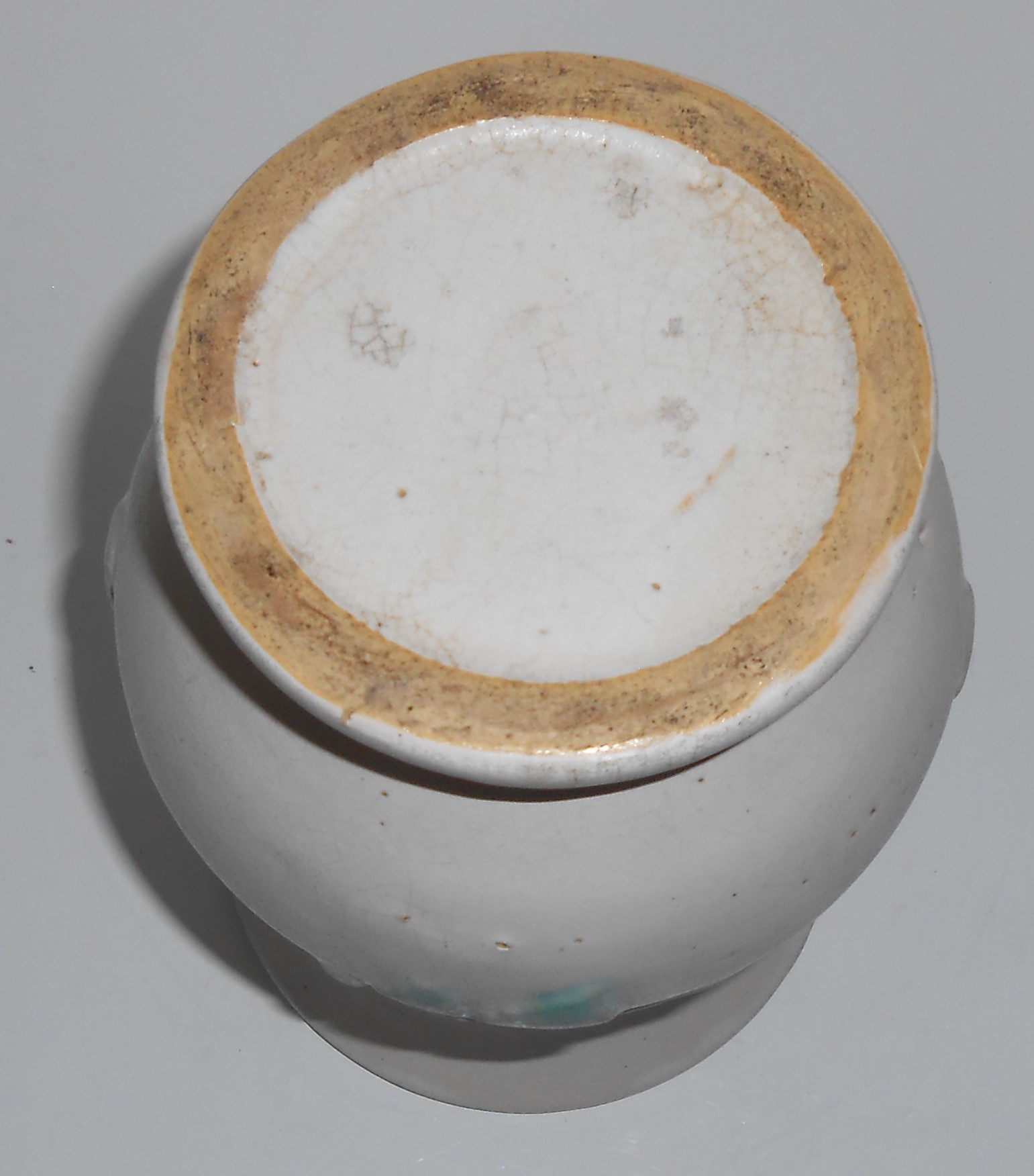 Brush McCoy Pottery 8'' White W/Floral Decoration #741
