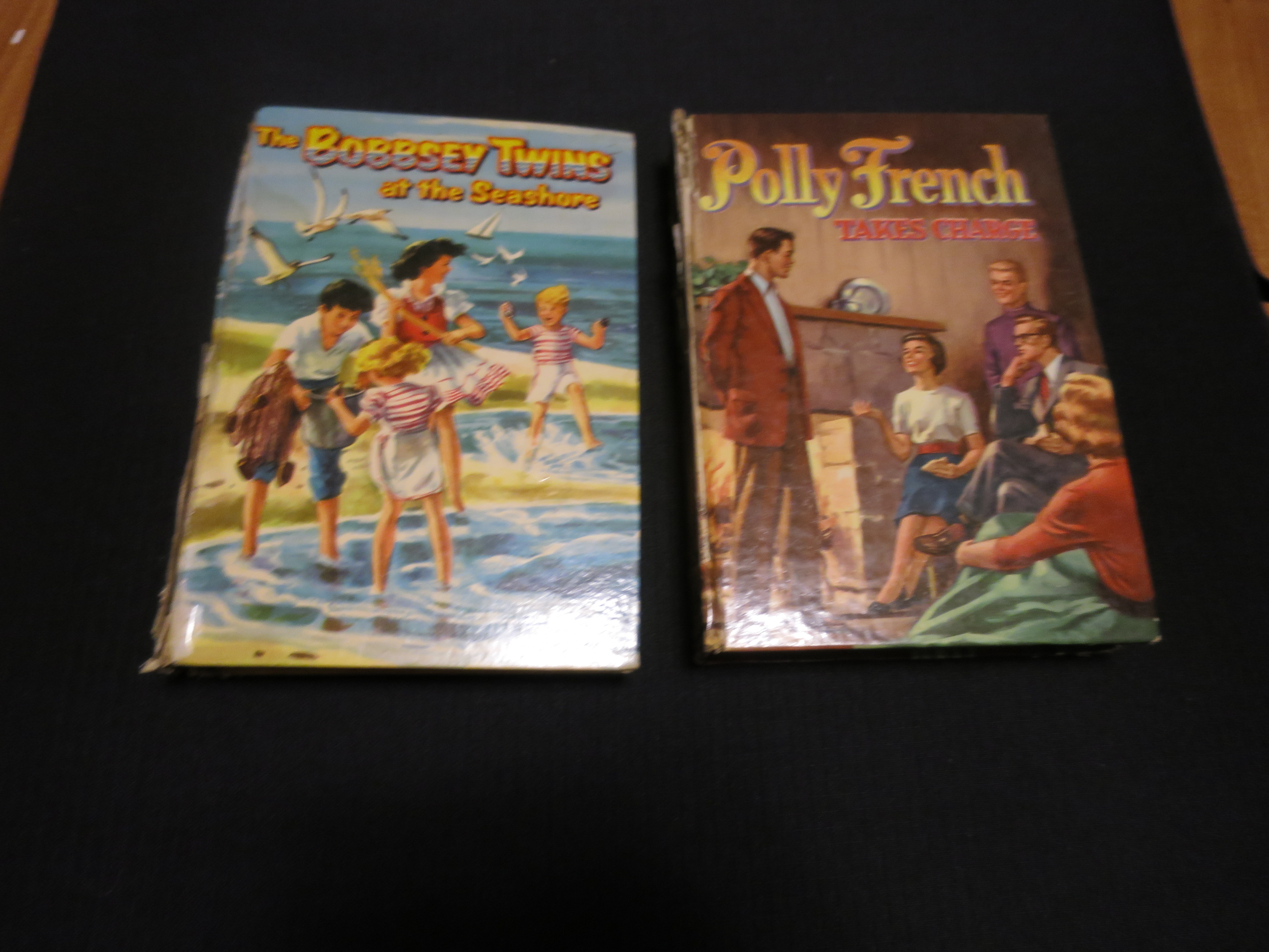 Polly French takes charge and The Bobsey Twins at the Seashore