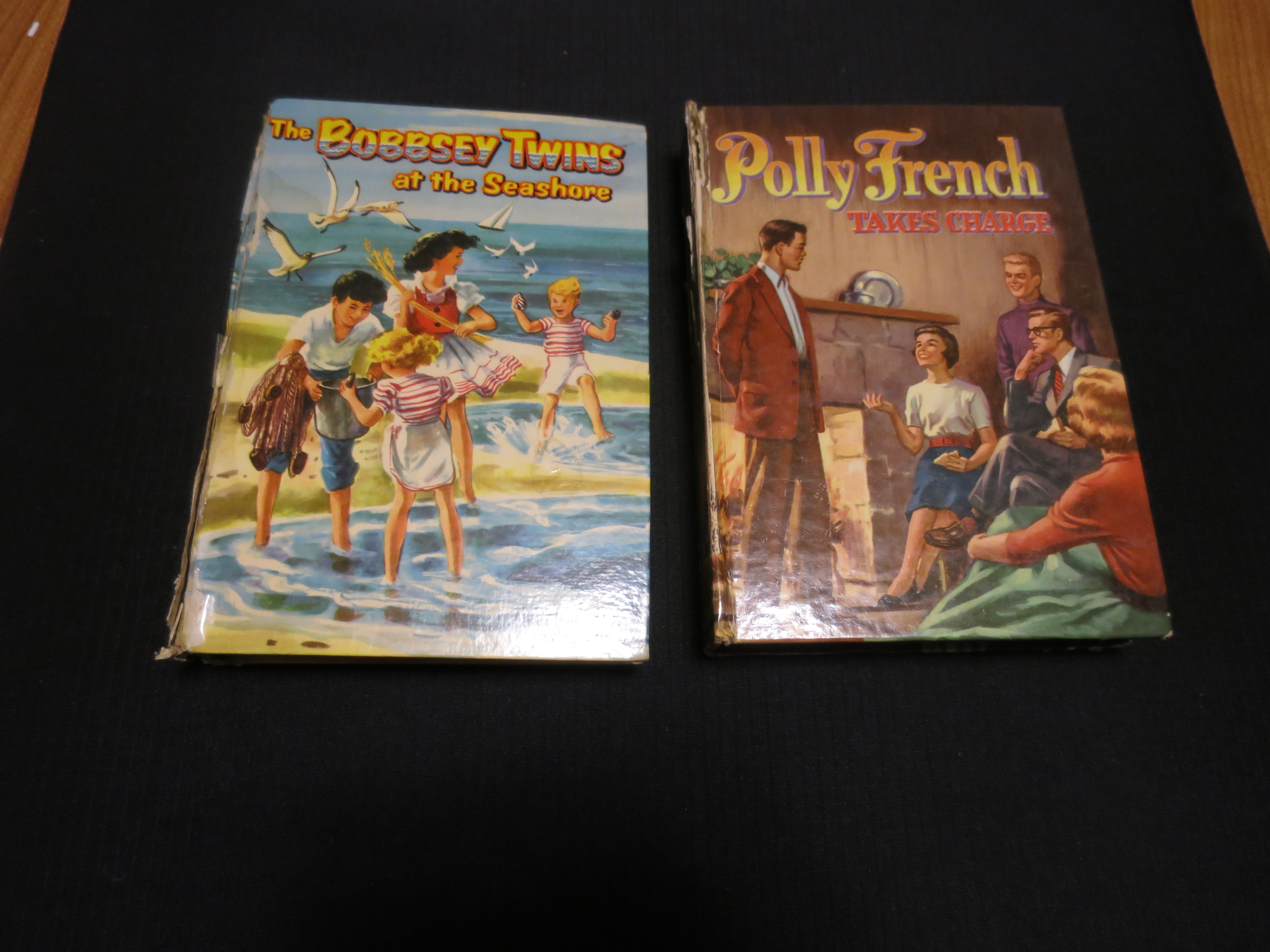 Polly French takes charge and The Bobsey Twins at the Seashore