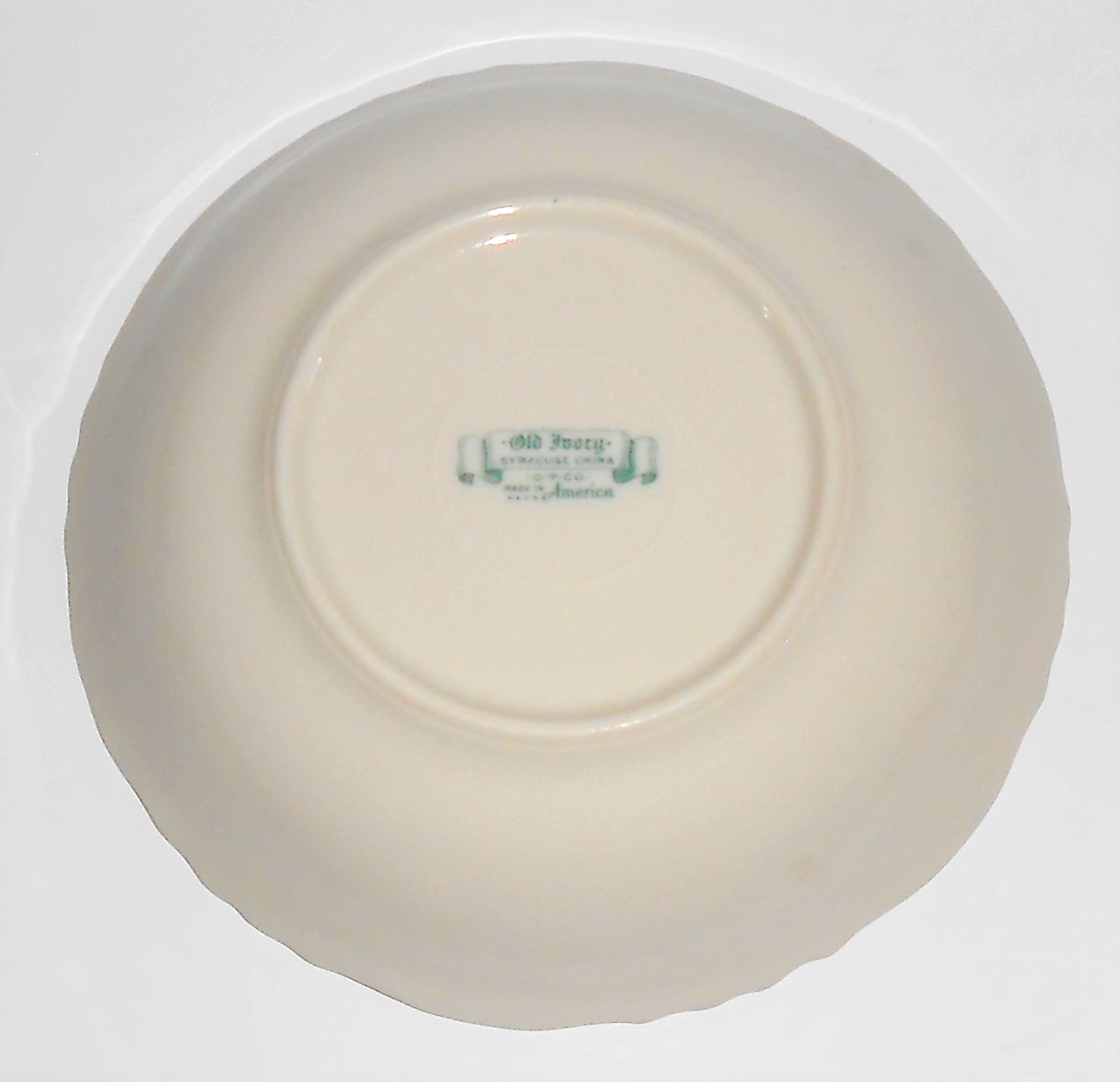 Syracuse China Old Ivory Federal Brantley w/Gold Fruit
