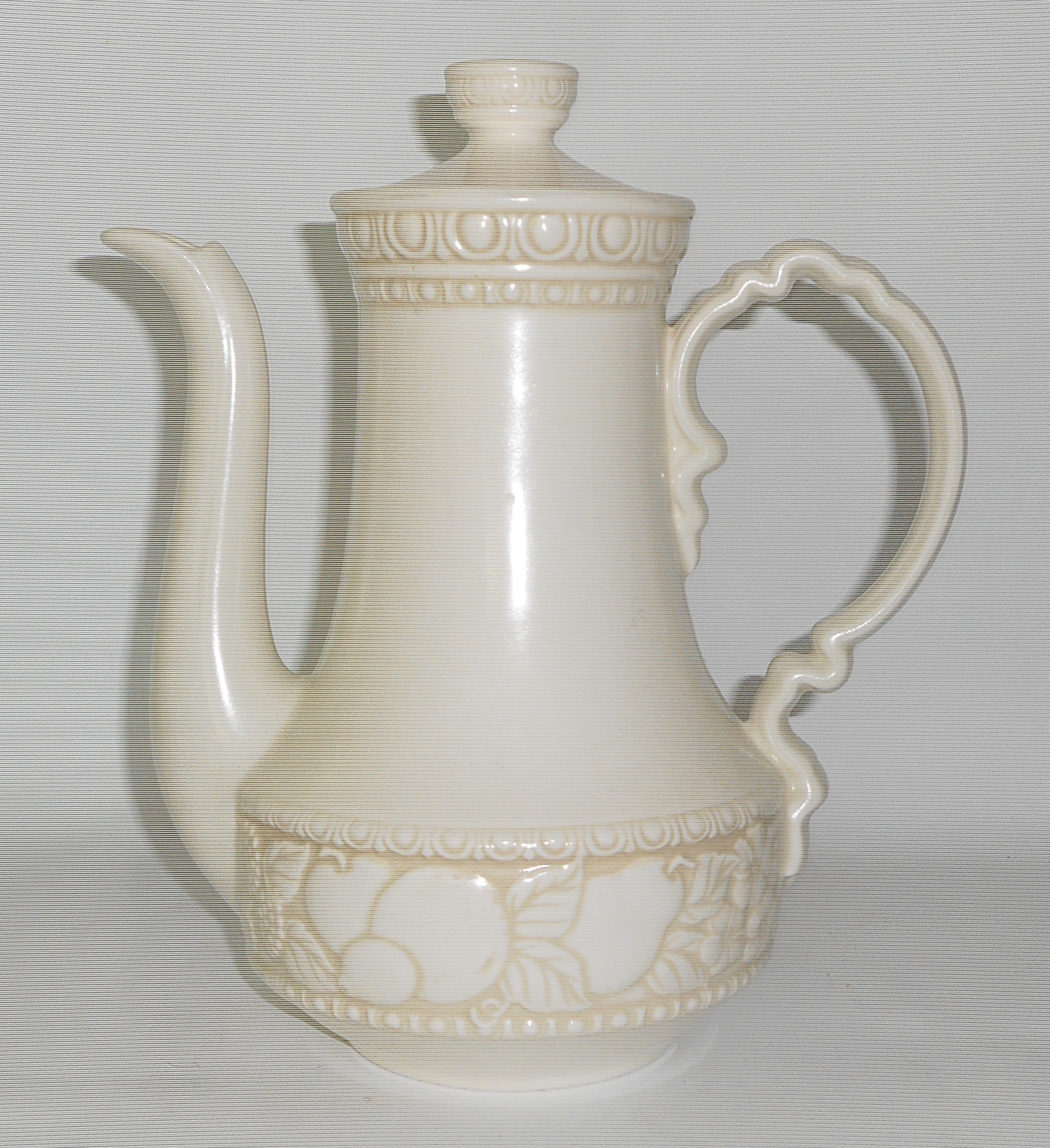 Metlox Pottery Poppy Trail Vernon Antiqua Coffeepot w/L