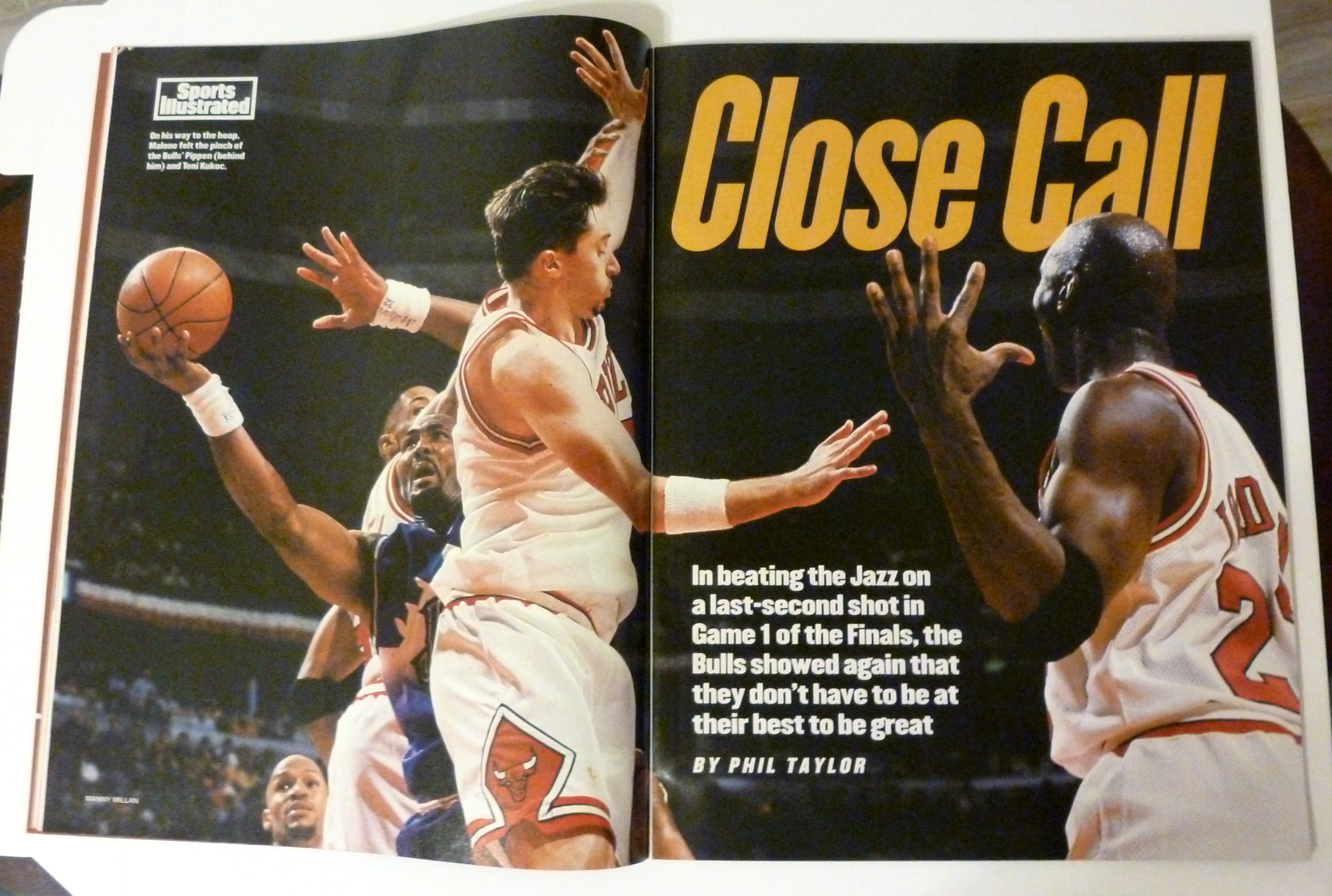 Sports Illustrated Magazine-June 9, 1997-Michael Jordan