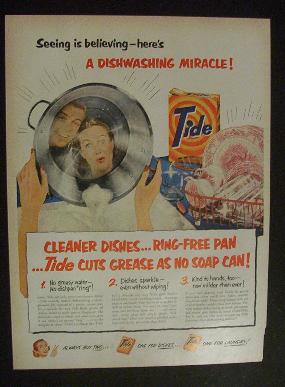1951 Tide Detergent