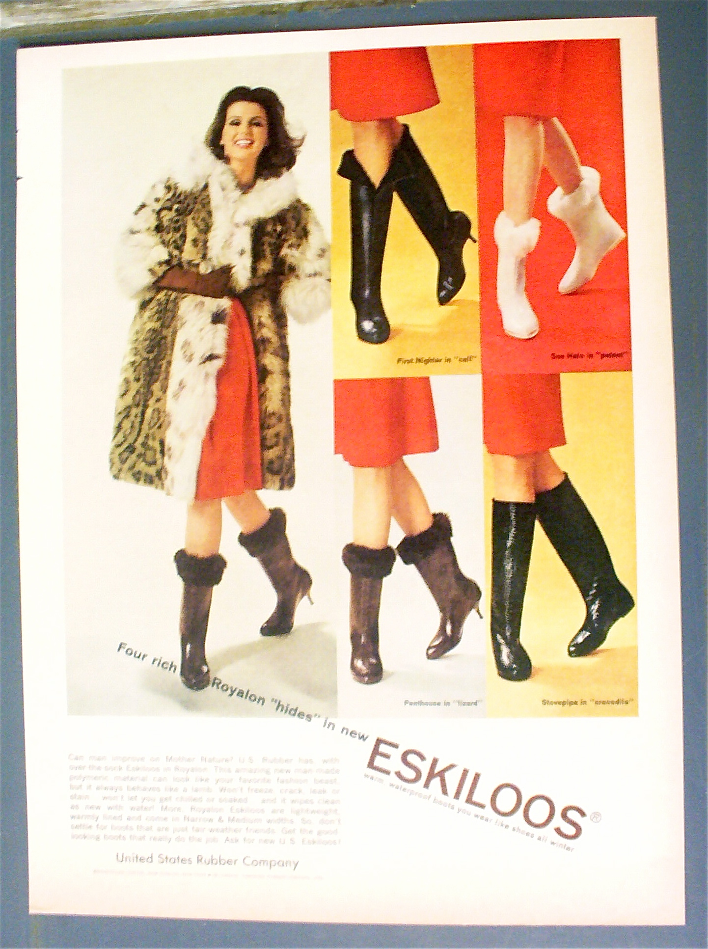 1963 Eskiloos with a woman & 4 Different Styles