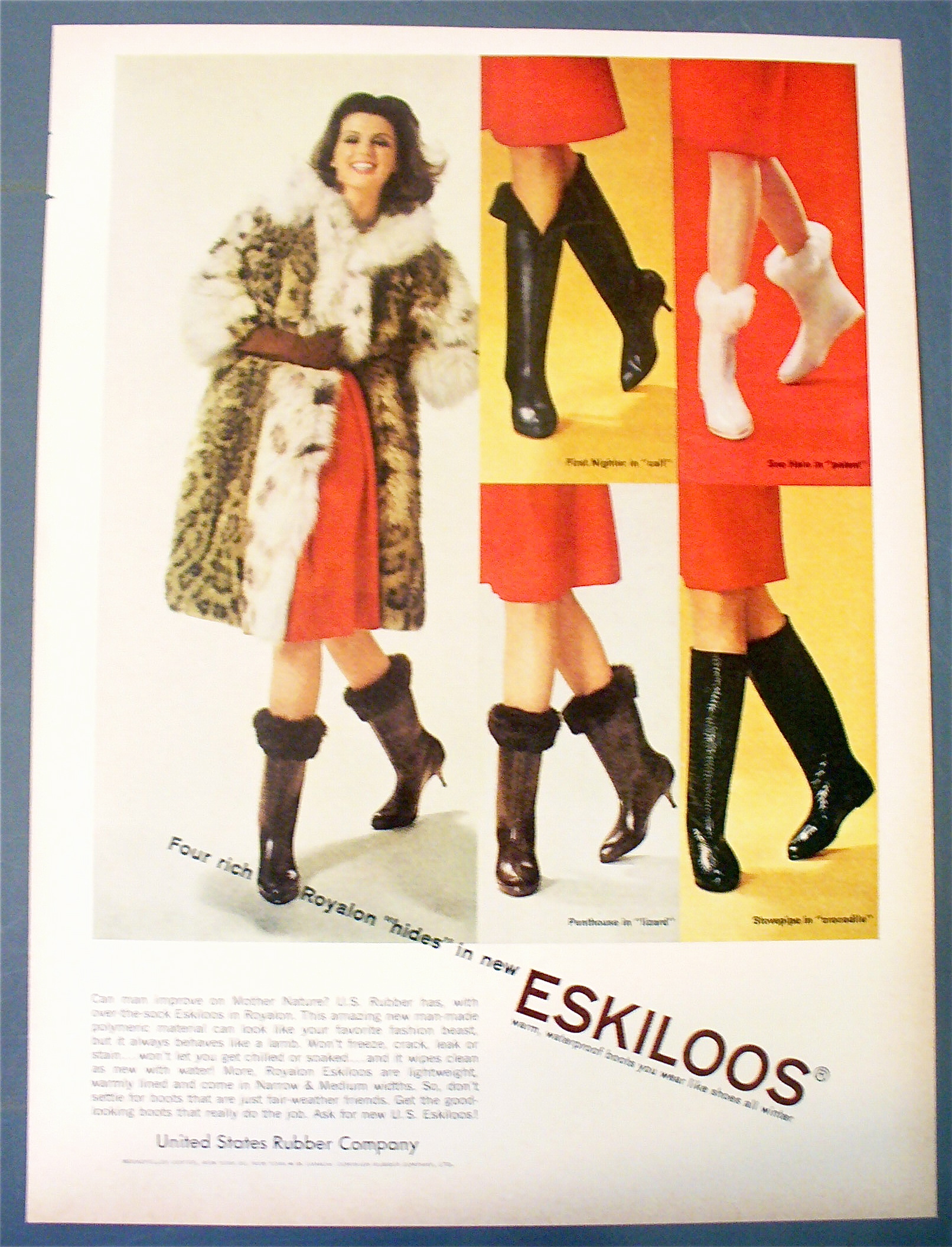 1963 Eskiloos with a woman & 4 Different Styles