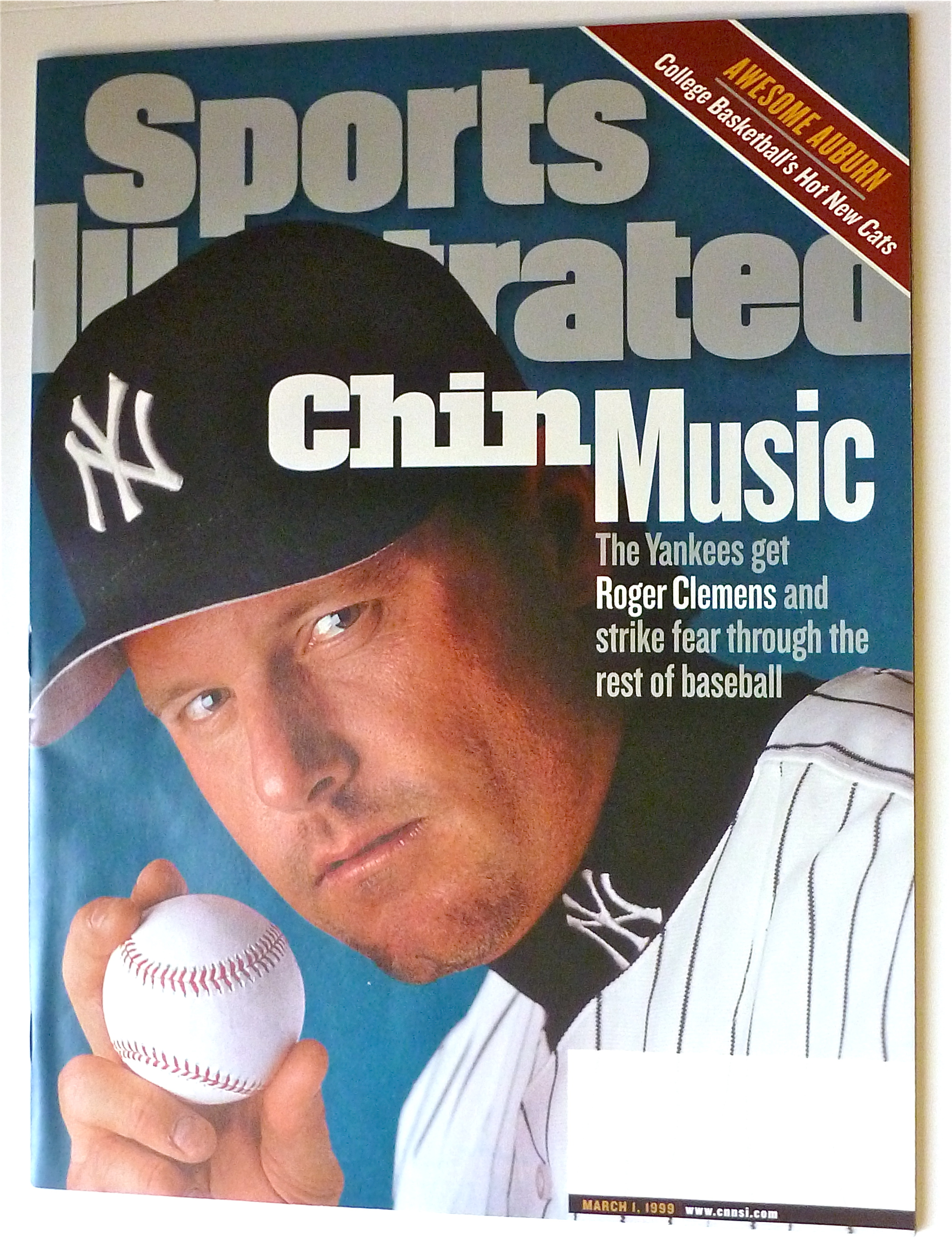 Sports Illustrated Magazine-March 1, 1999-Roger Clemens