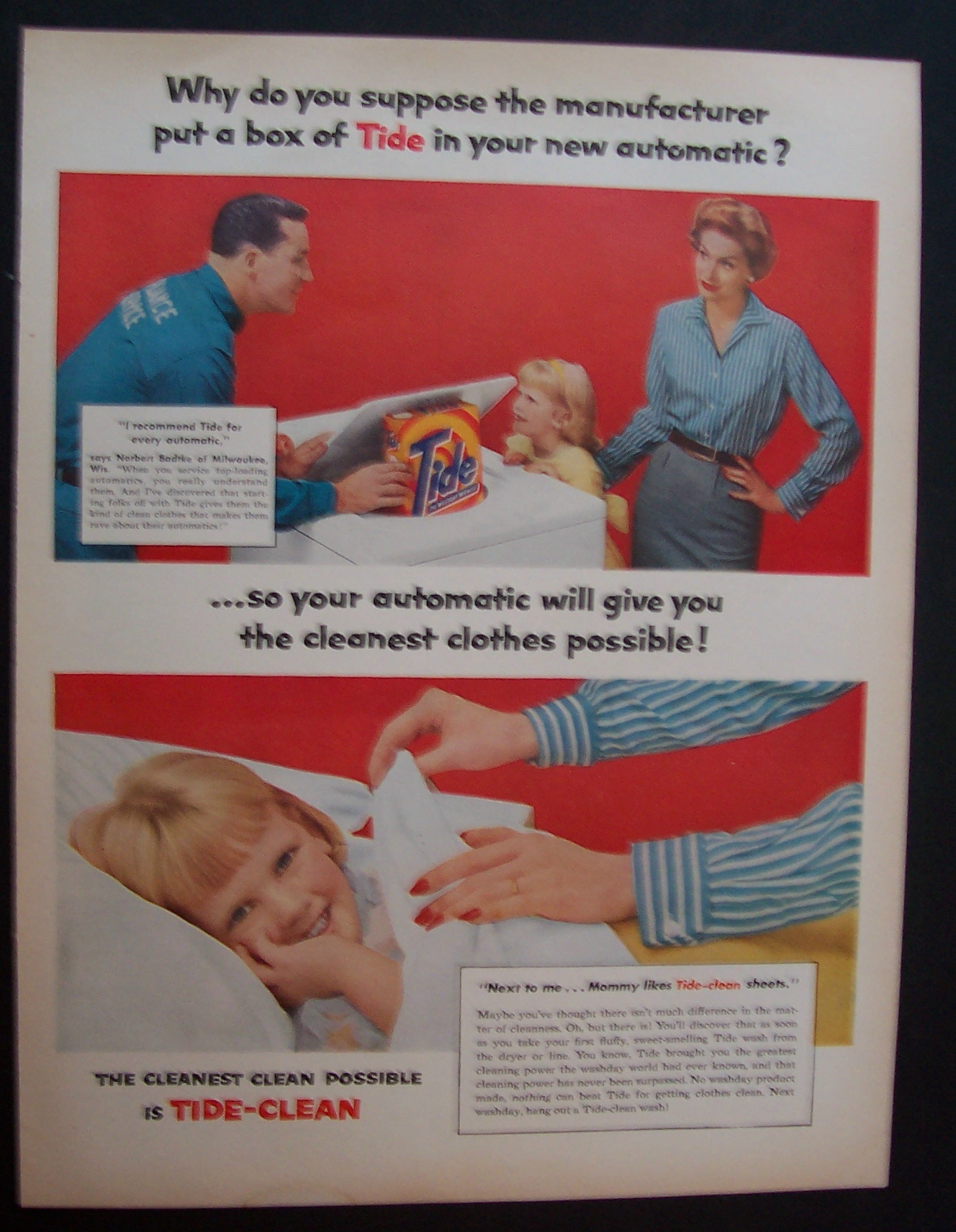1957  Automatic  Washing  Machine