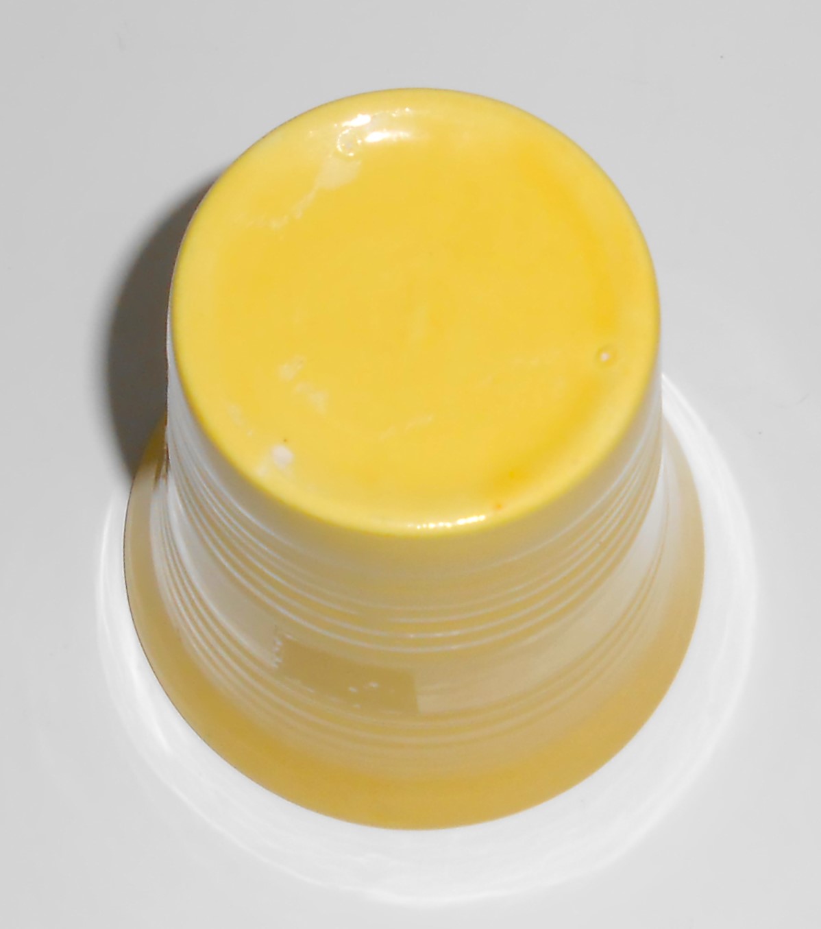 VINTAGE Bauer Pottery Monterey Ring Yellow Tumbler - MI
