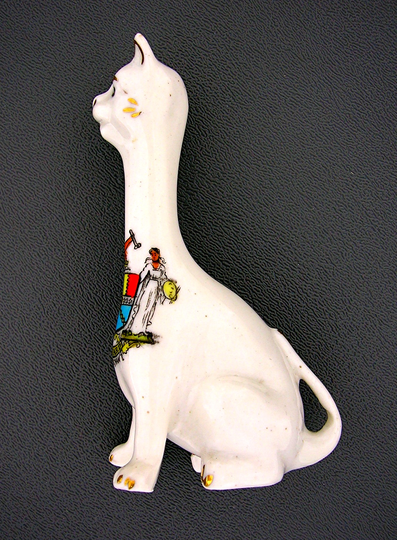 Porcelain Cat Figurine Birmingham England