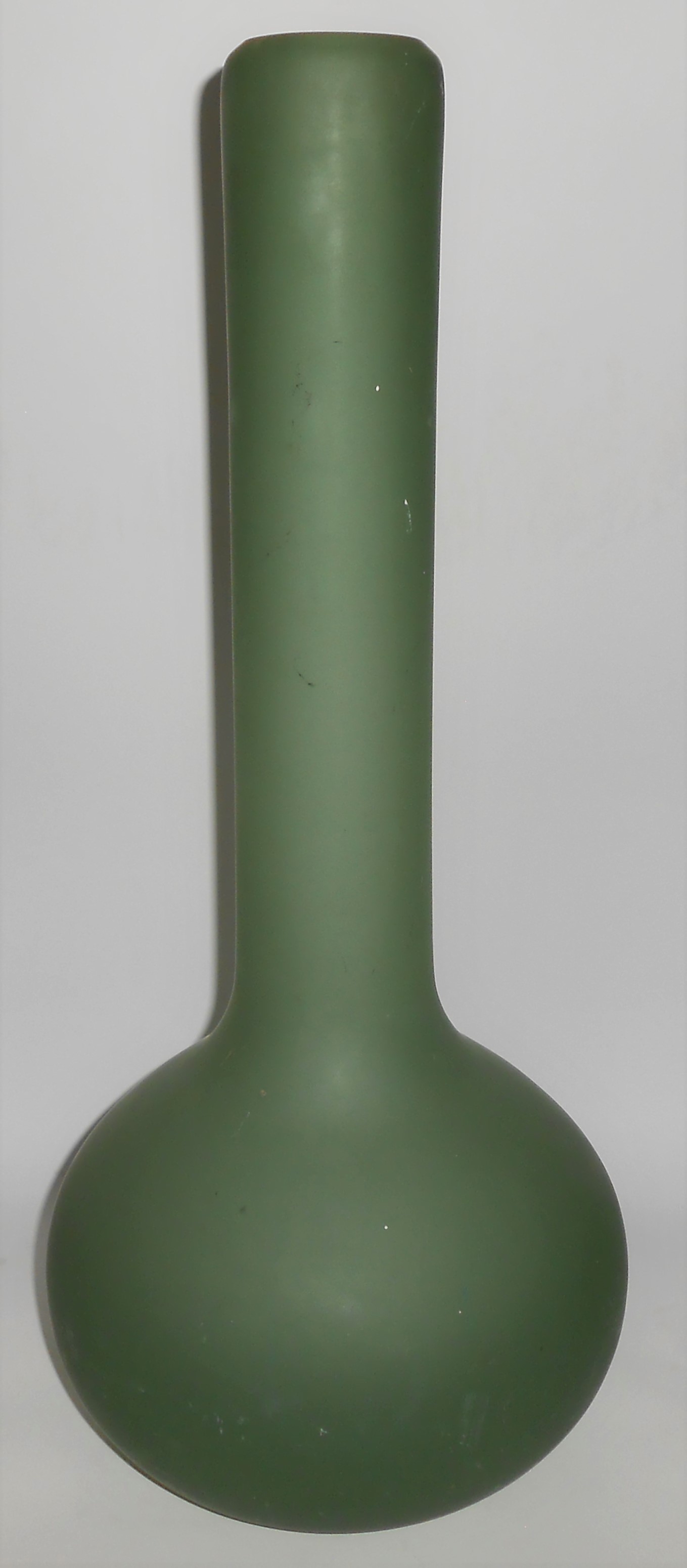 Mikasa Crystal Satin Frosted Glass 20'' Vase w/Sticker
