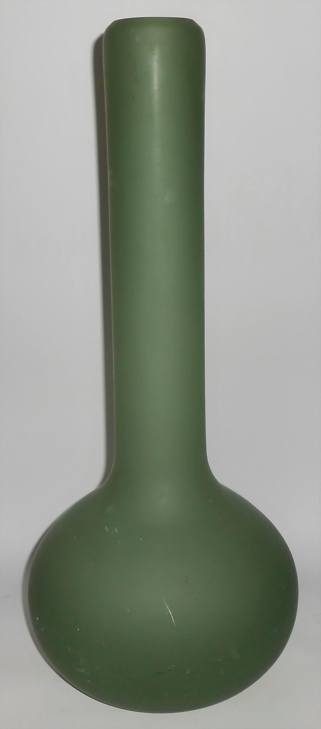 Mikasa Crystal Satin Frosted Glass 20'' Vase w/Sticker