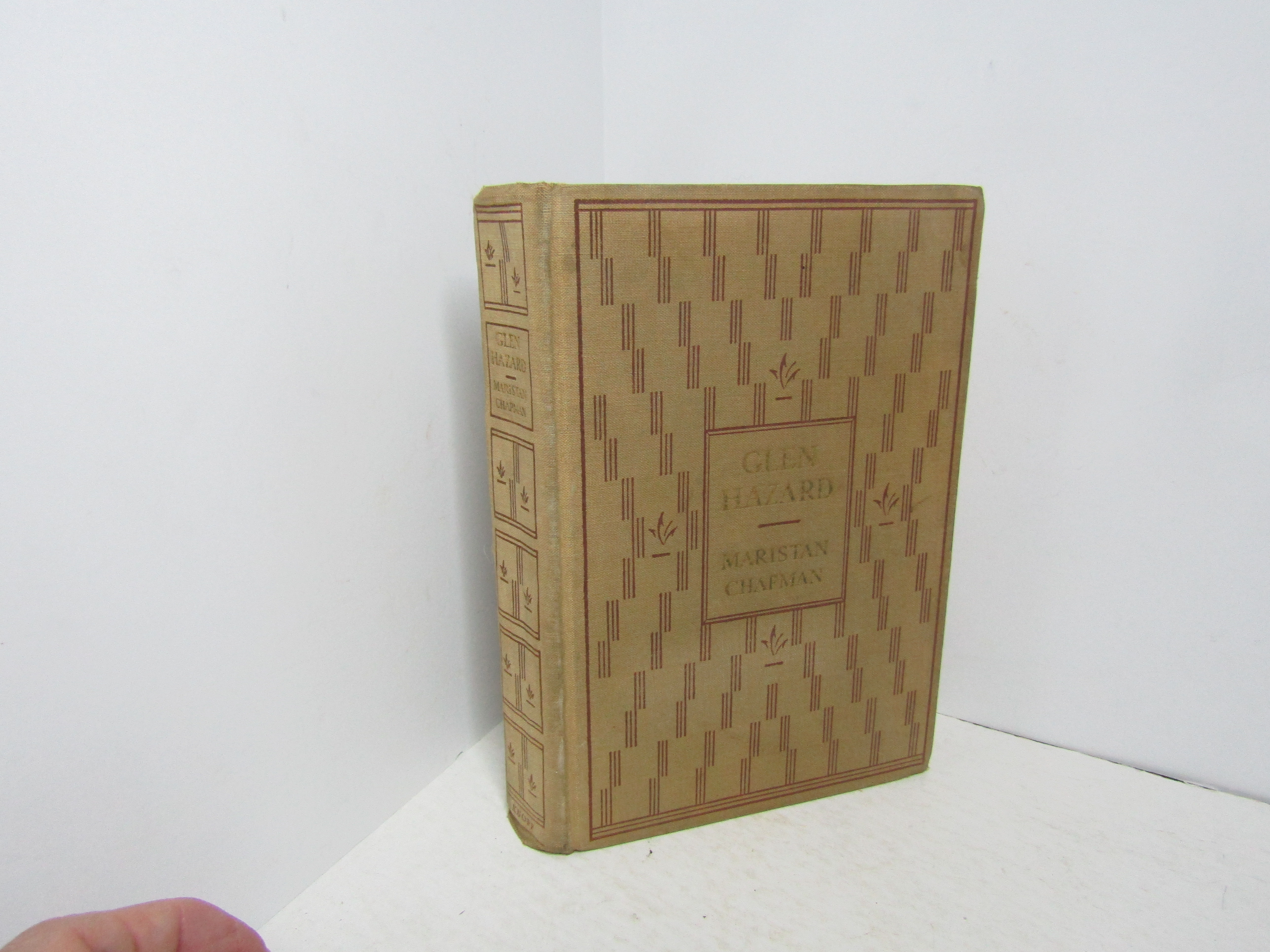 Vintage First Edition Book Glen Hazard