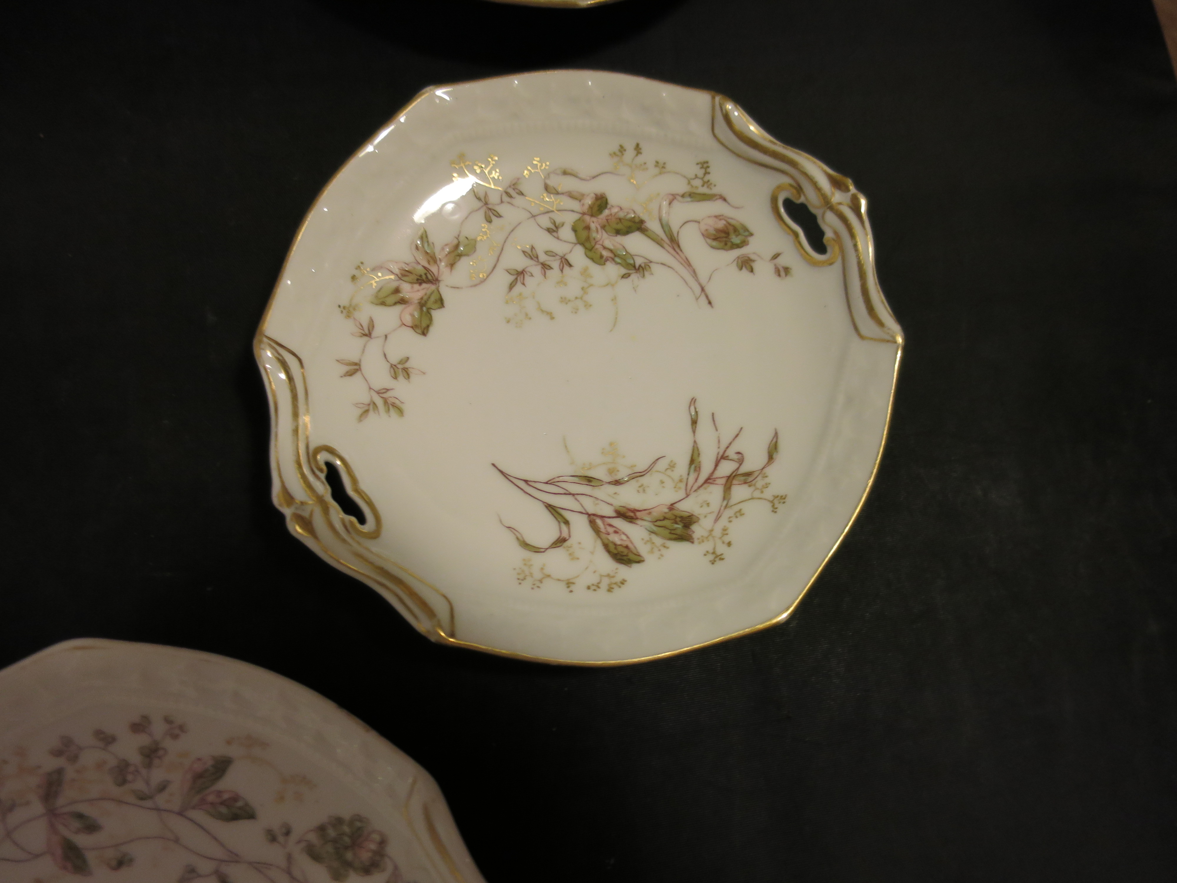 Limoges Depose Plates set of 5 France