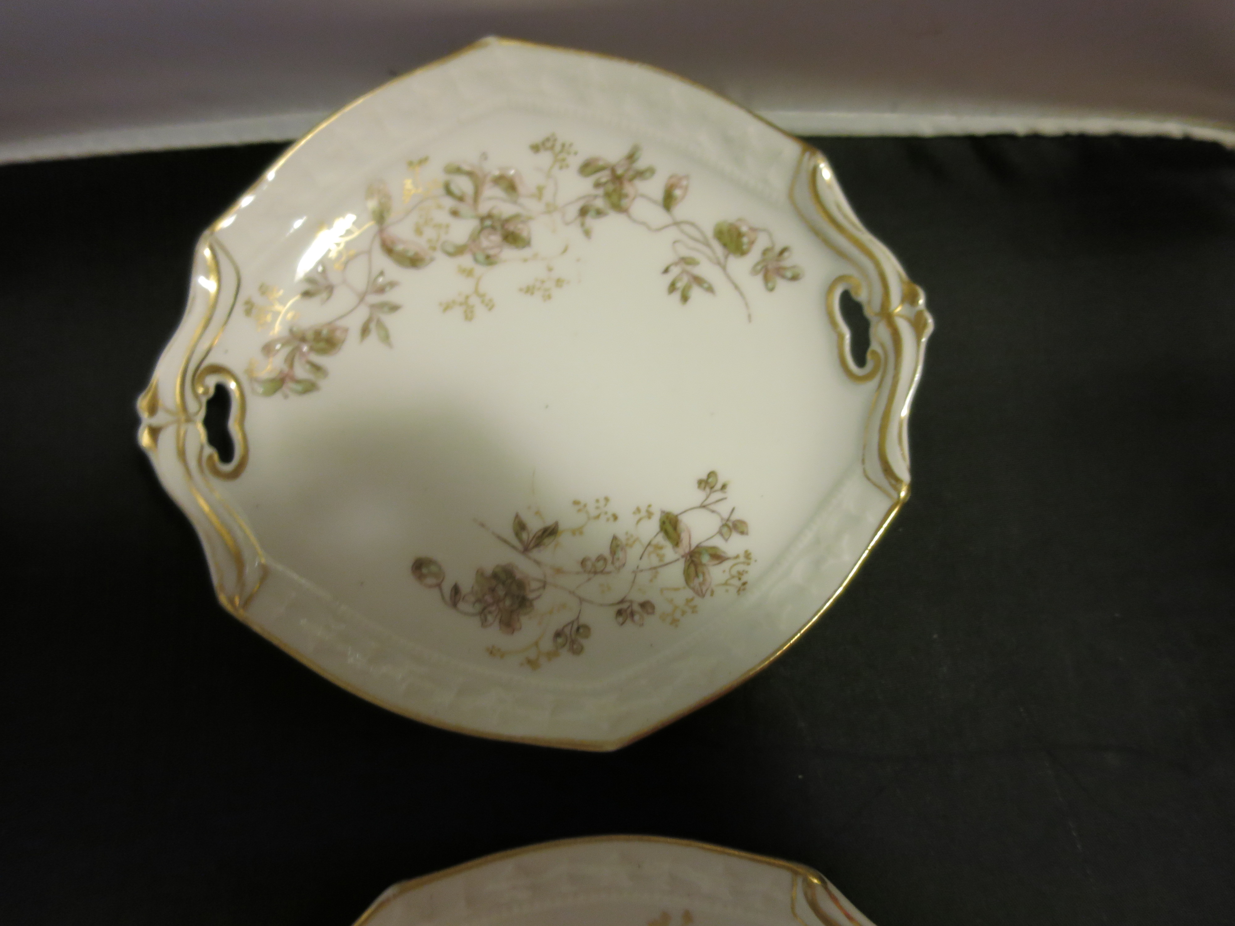Limoges Depose Plates set of 5 France