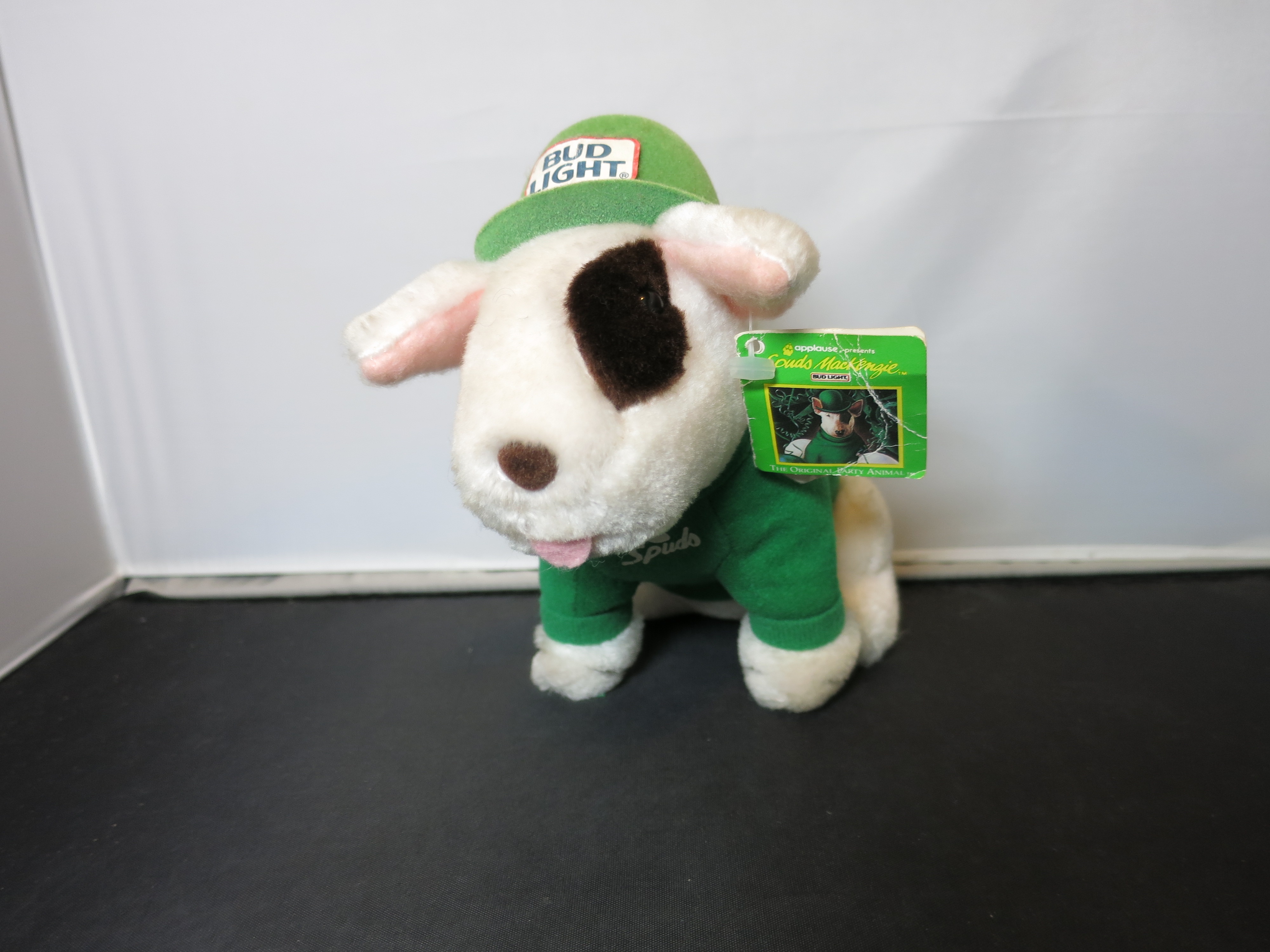 Spuds Mackenzie Bud Light Plush Dog 1987