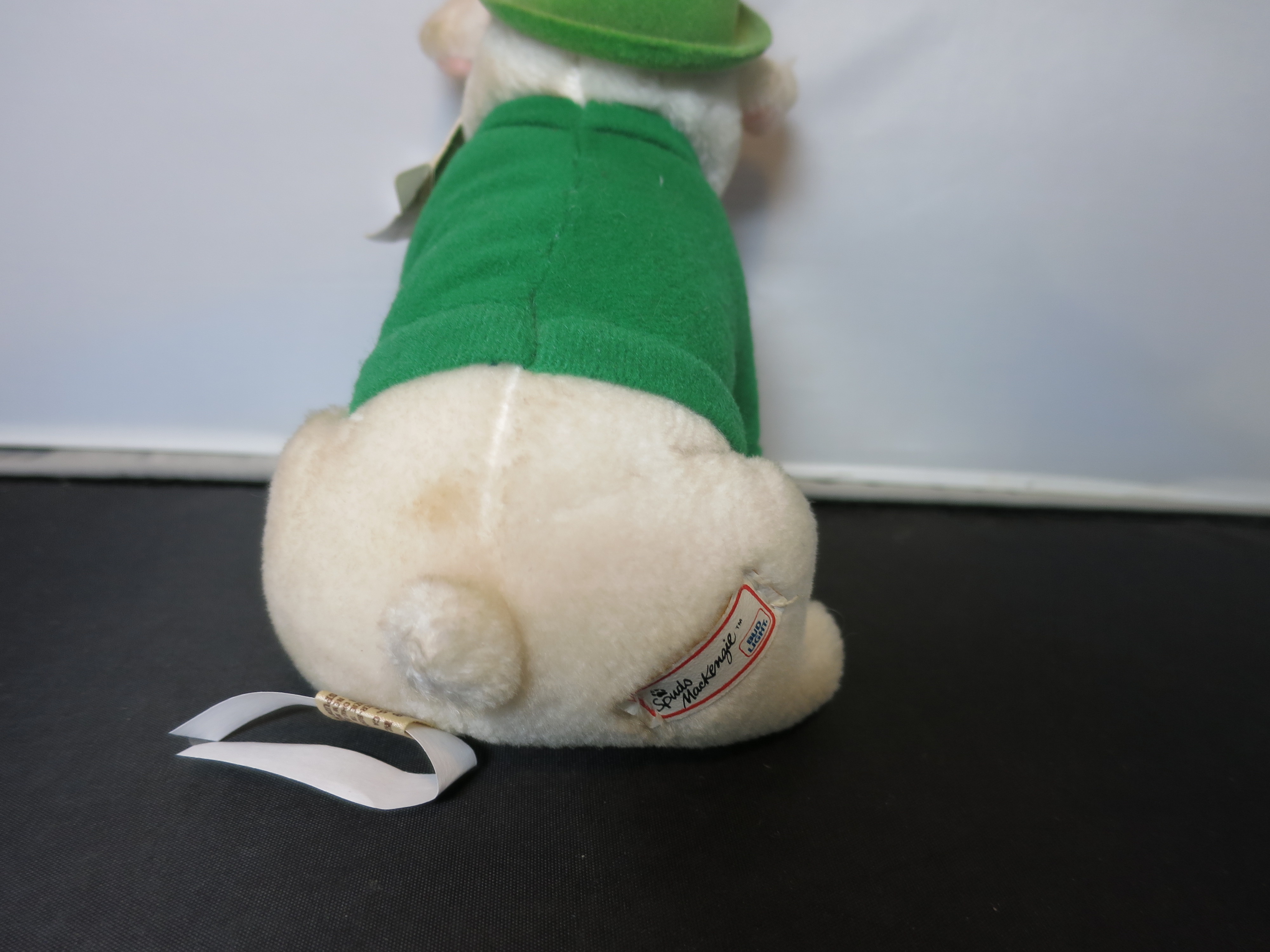 Spuds Mackenzie Bud Light Plush Dog 1987