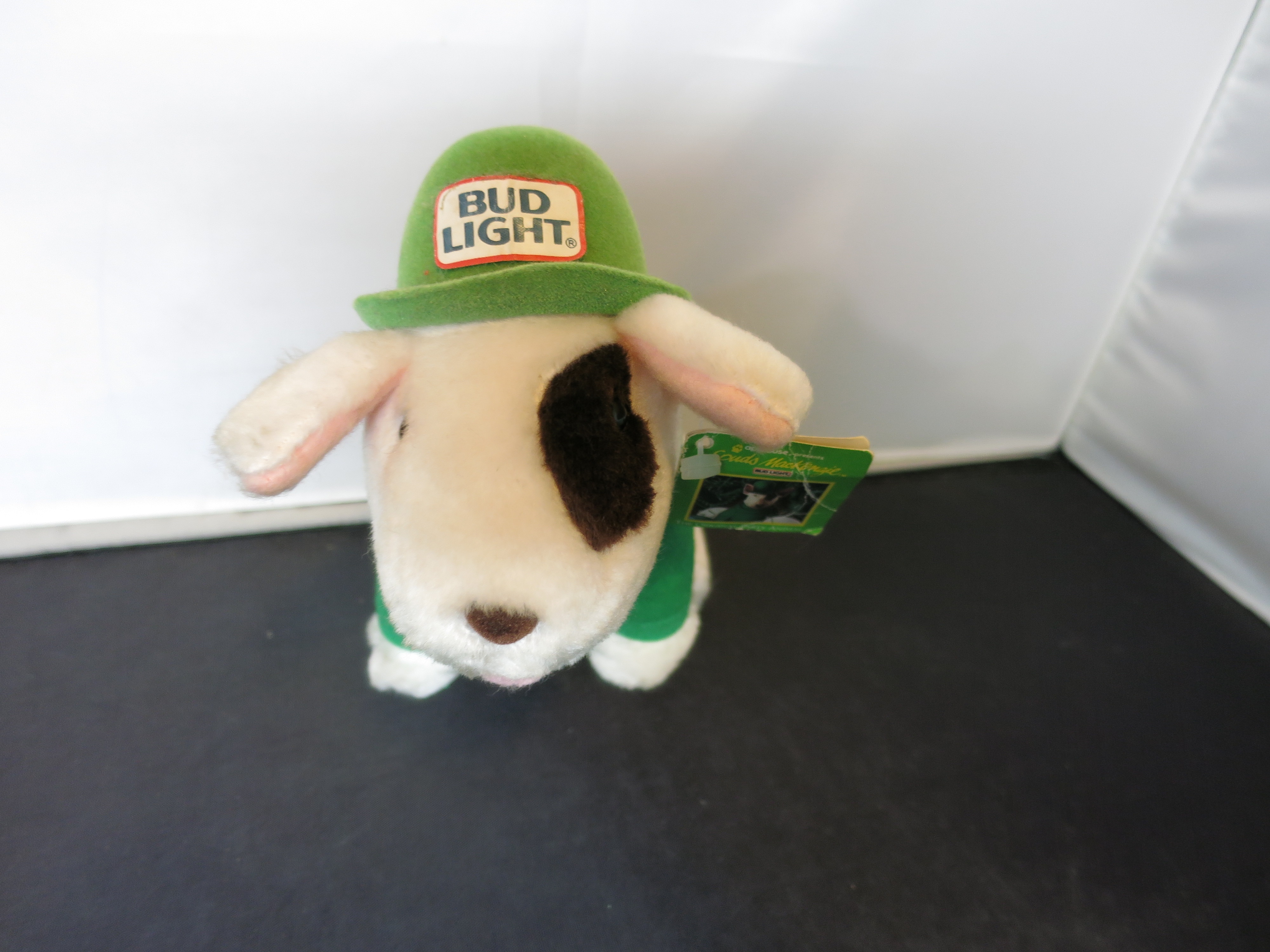 Spuds Mackenzie Bud Light Plush Dog 1987