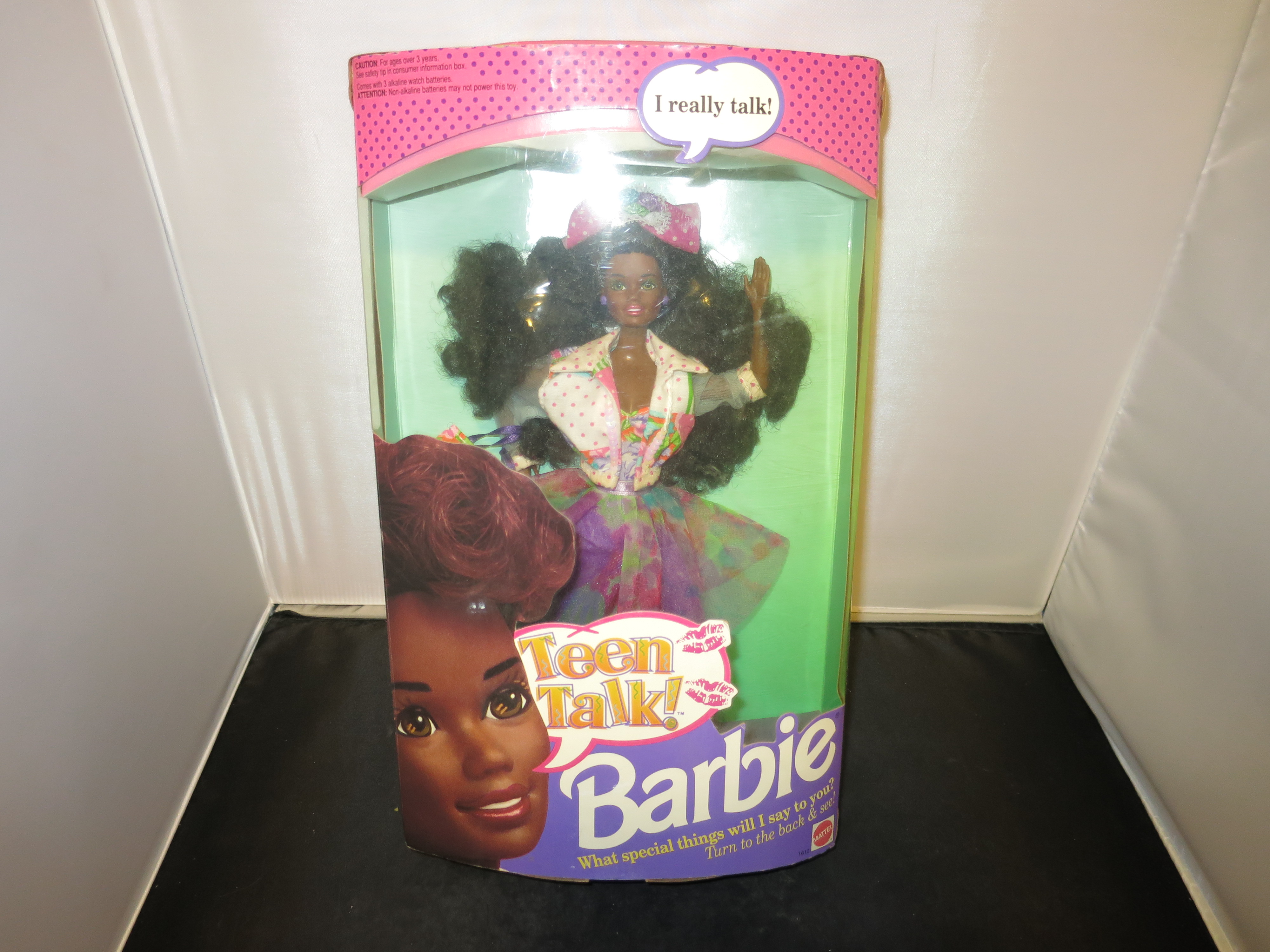African American Teen Talk Barbie Doll Mattel 1991