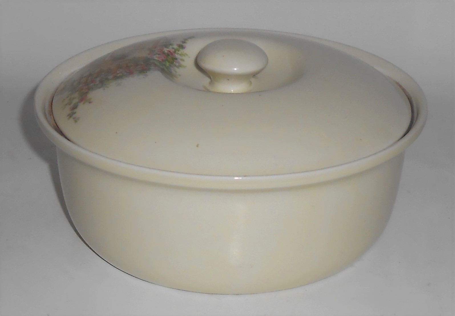 Coors Pottery Open Window Straight Casserole W/Lid