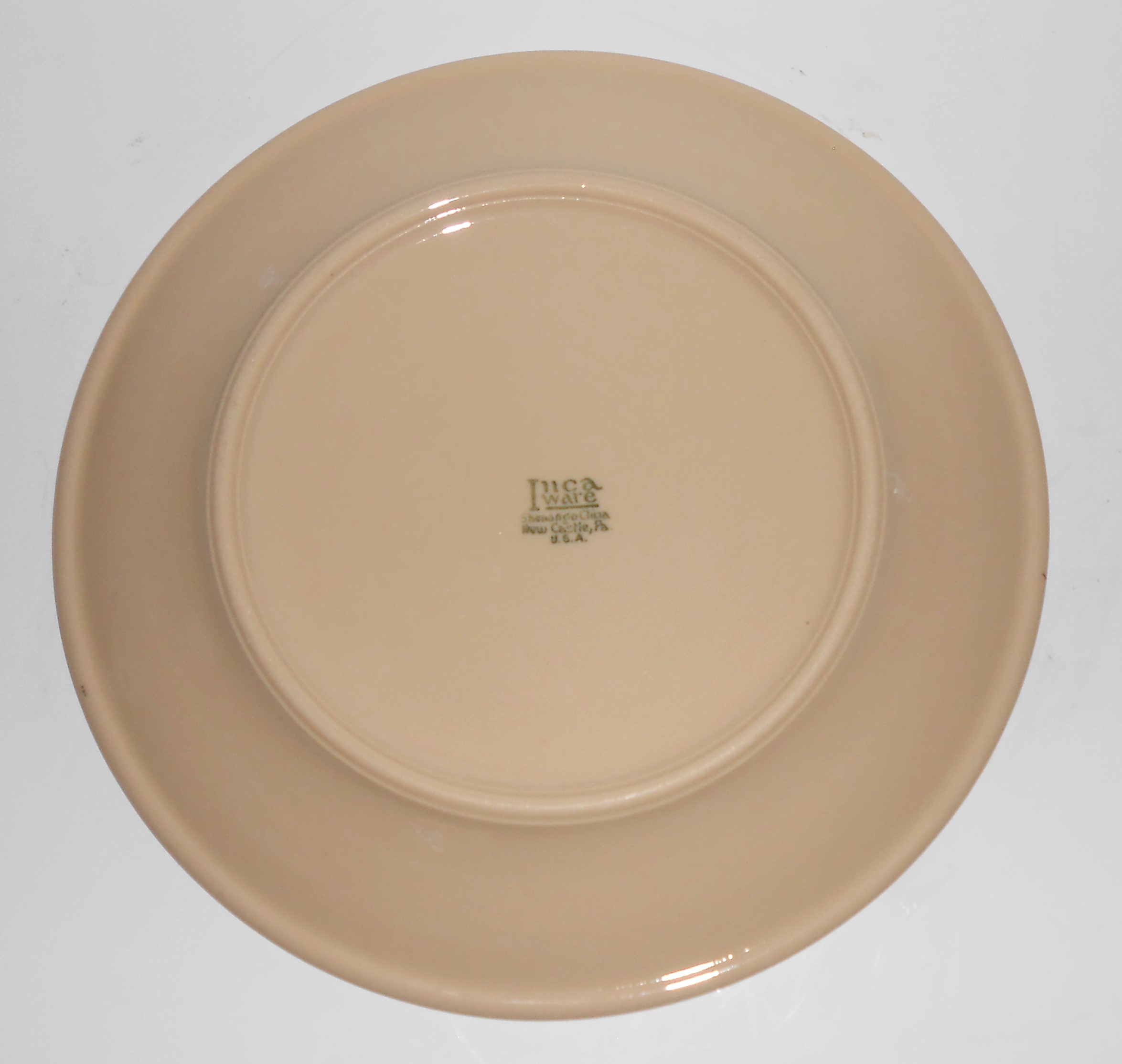 VINTAGE Shenango Restaurant Ware China Edgemere Brown