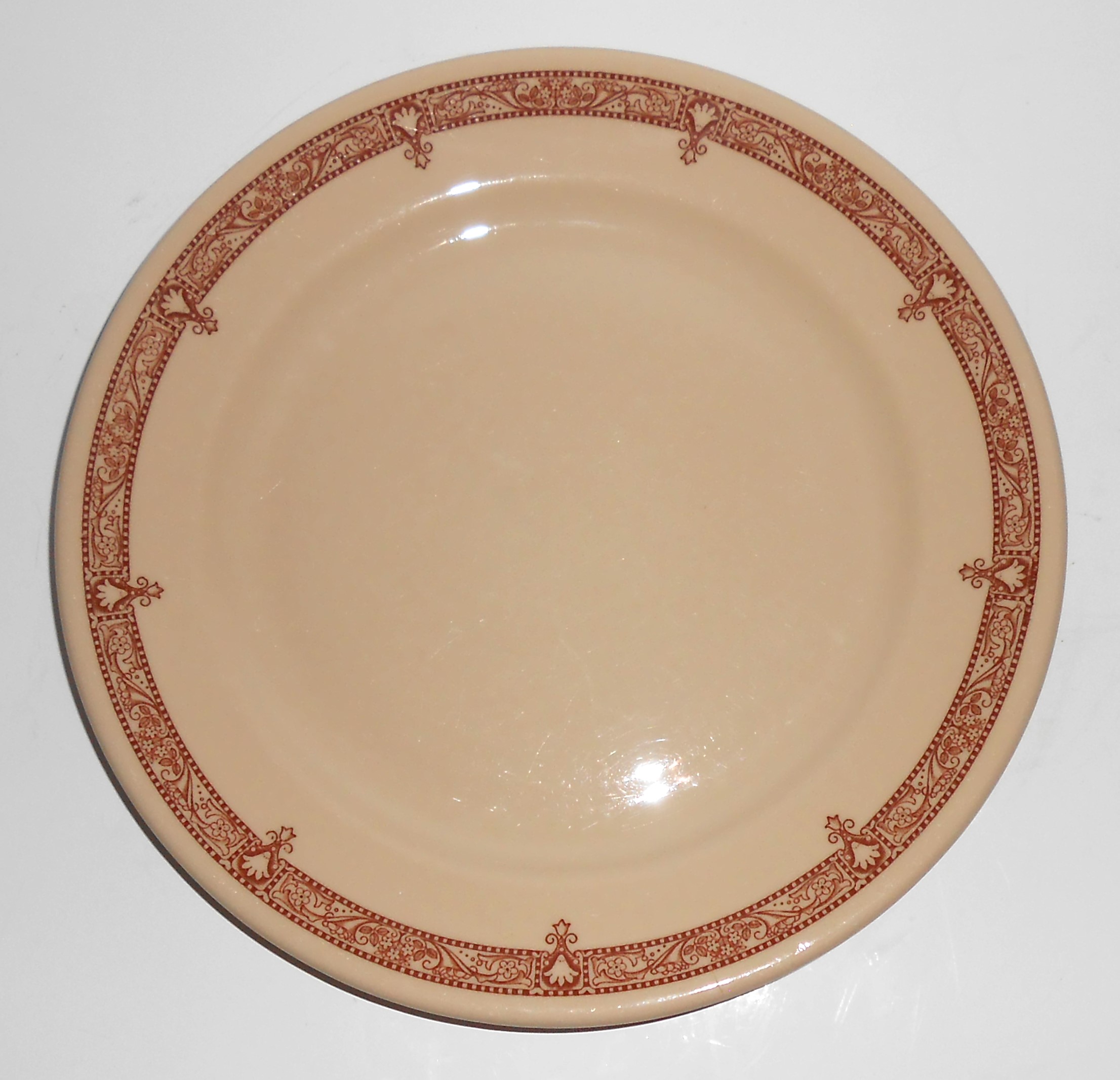 VINTAGE Shenango Restaurant Ware China Edgemere Brown