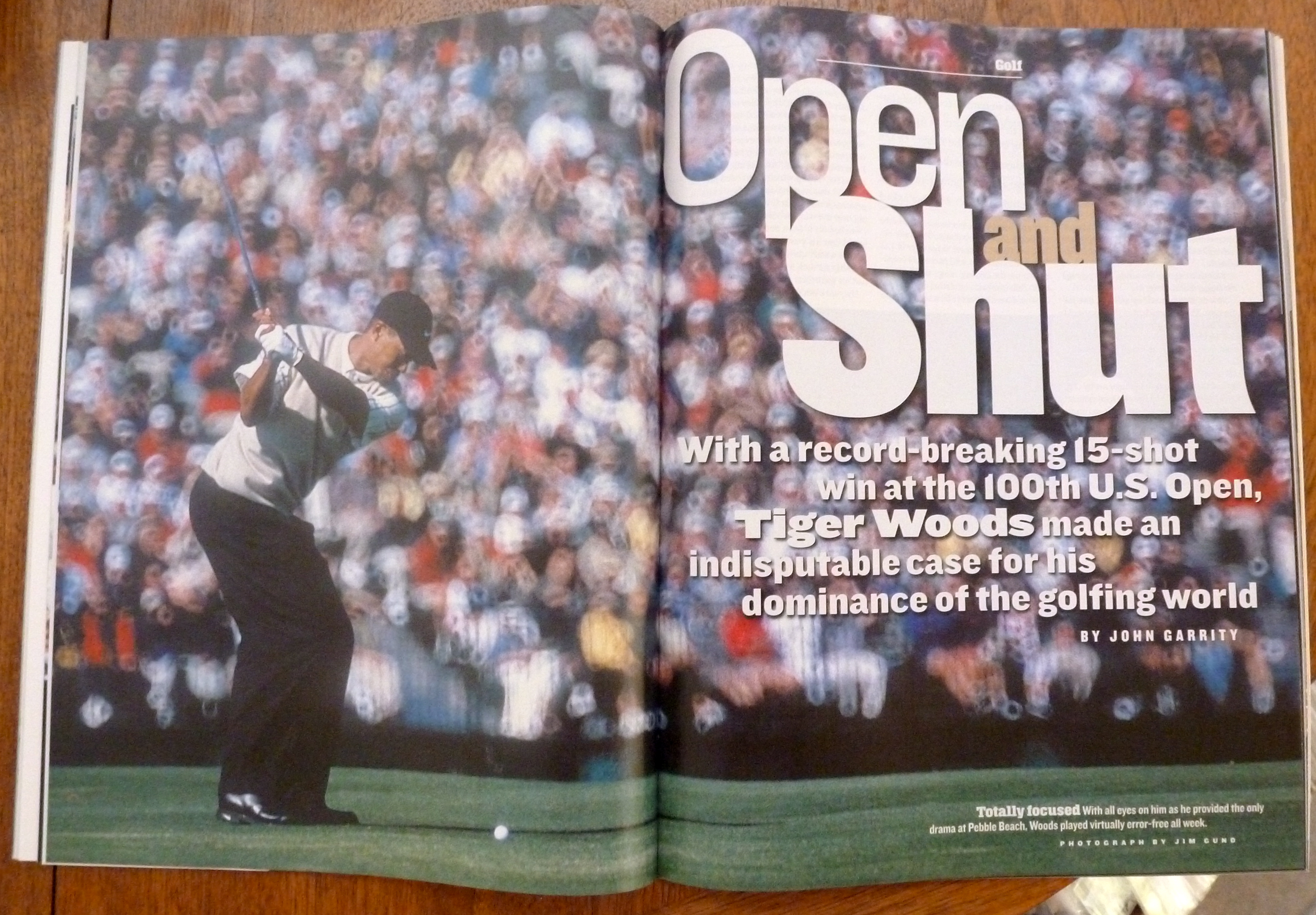 Sports Illustrated Magazine-June 26, 2000-Tiger Woods