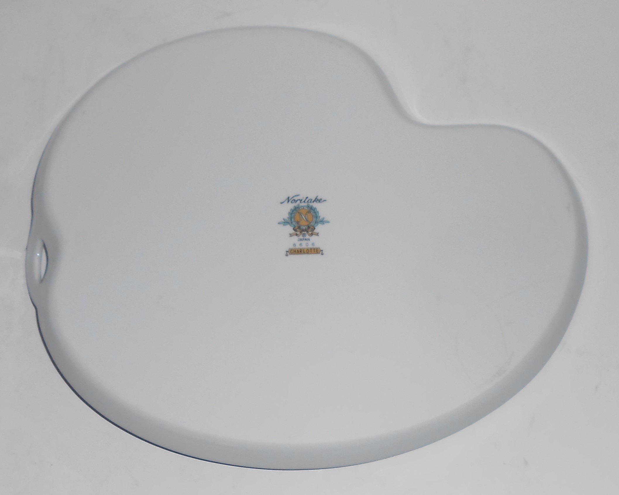 Noritake Porcelain China 6606 Charlotte w/Platinum Sna