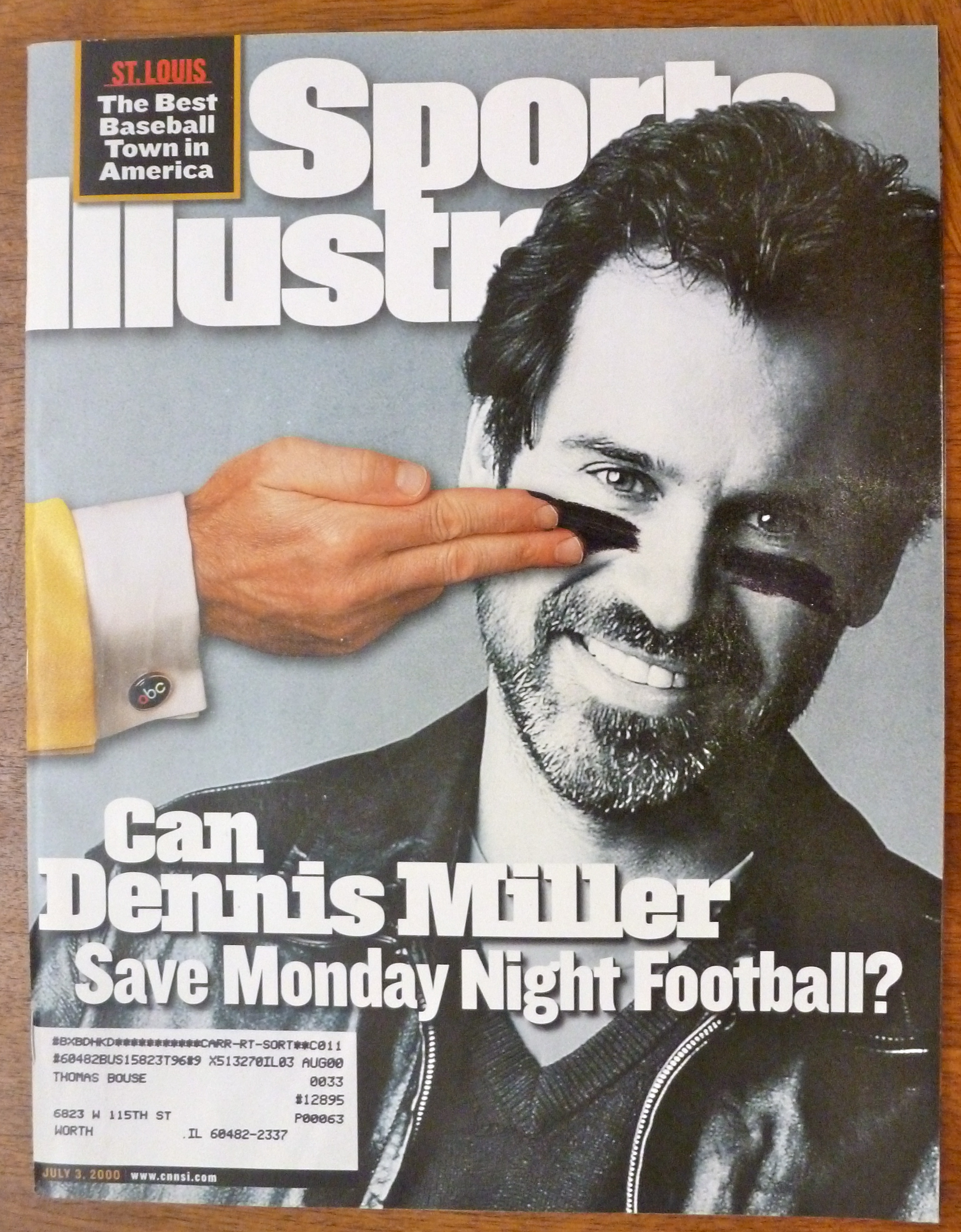 Sports Illustrated Magazine-July 3, 2000-Dennis Miller