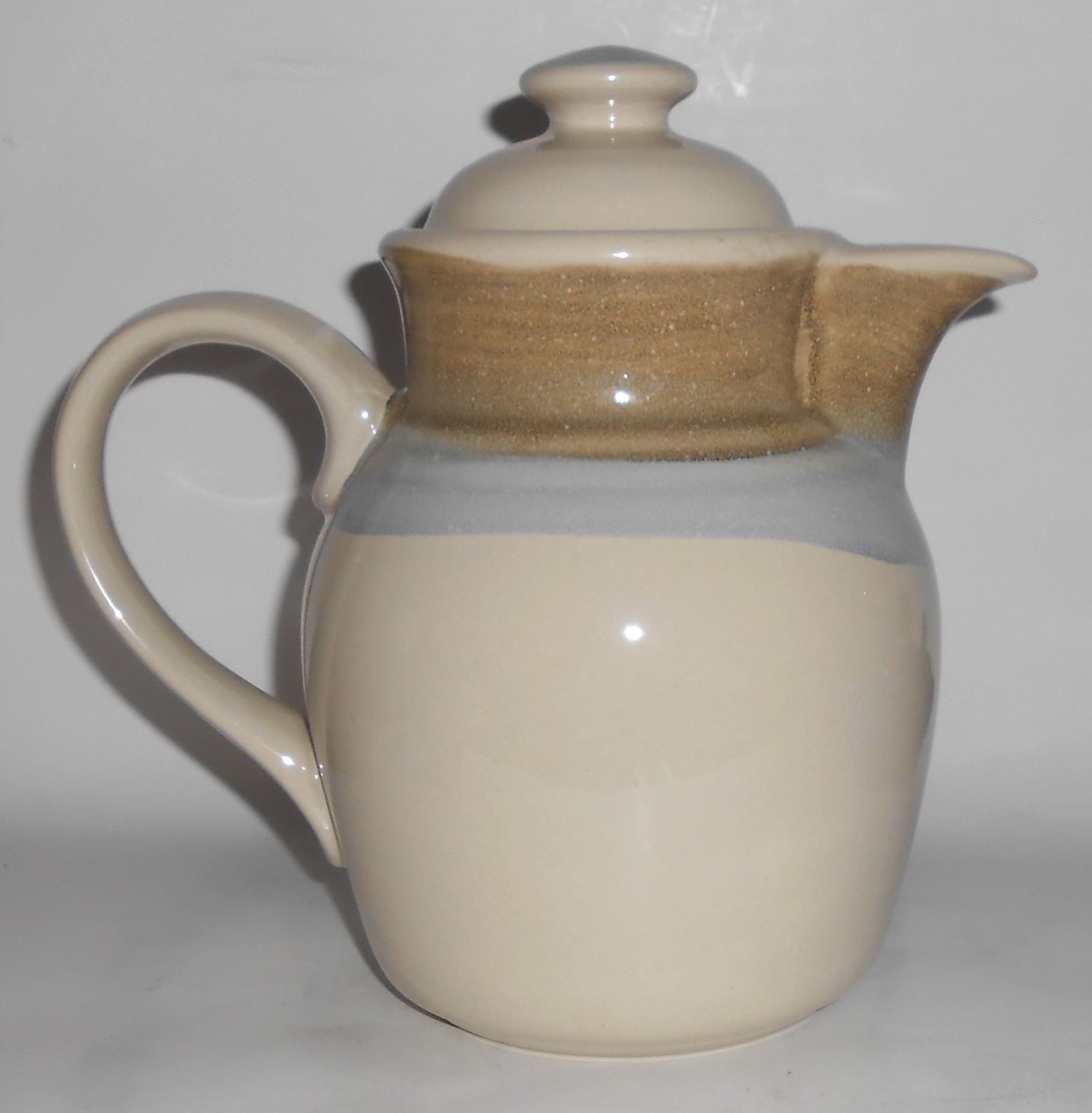 Noritake China Stoneware Painted Desert Coffeepot w/Lid