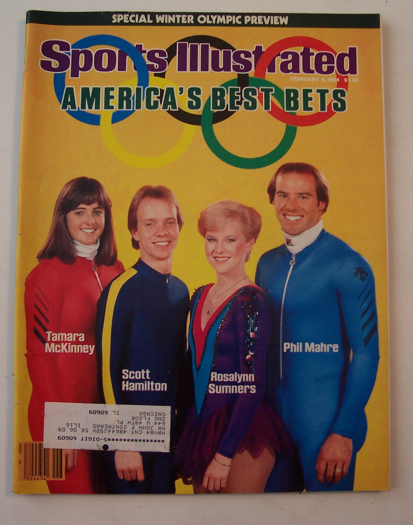 Sports Illustrated Magazine - February  6, 1984