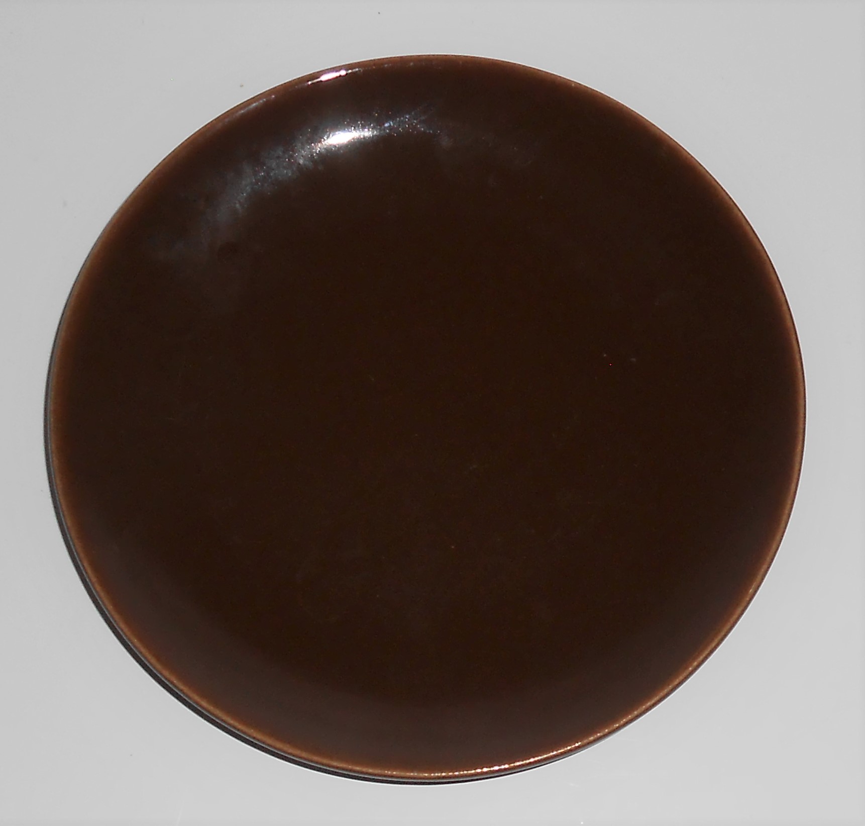 Bauer Pottery Mission Moderne Brown Bread Plate