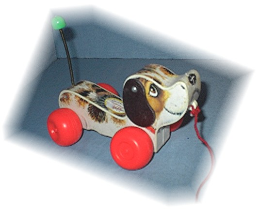 Fisher Price 1965 Pull Along Doggie