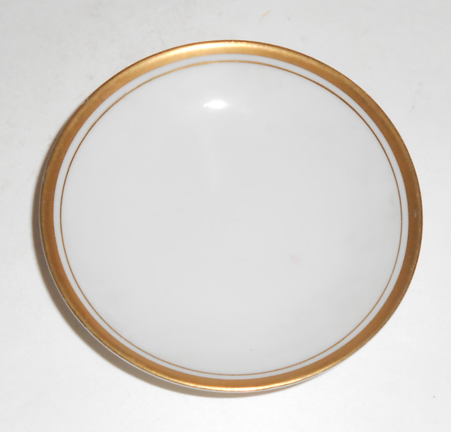 Meito China Japan Gold Band Butter Pat! MINT