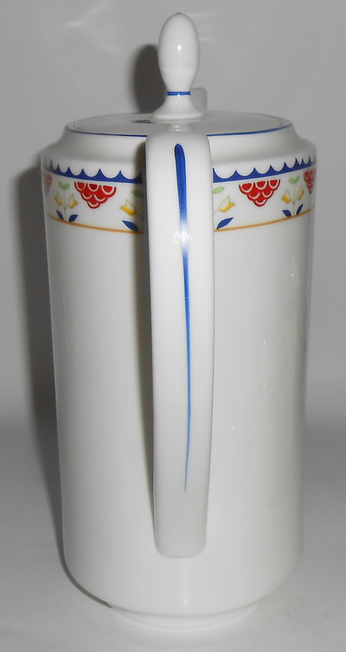 Coalport Bone China Tulip Decorated Coffeepot