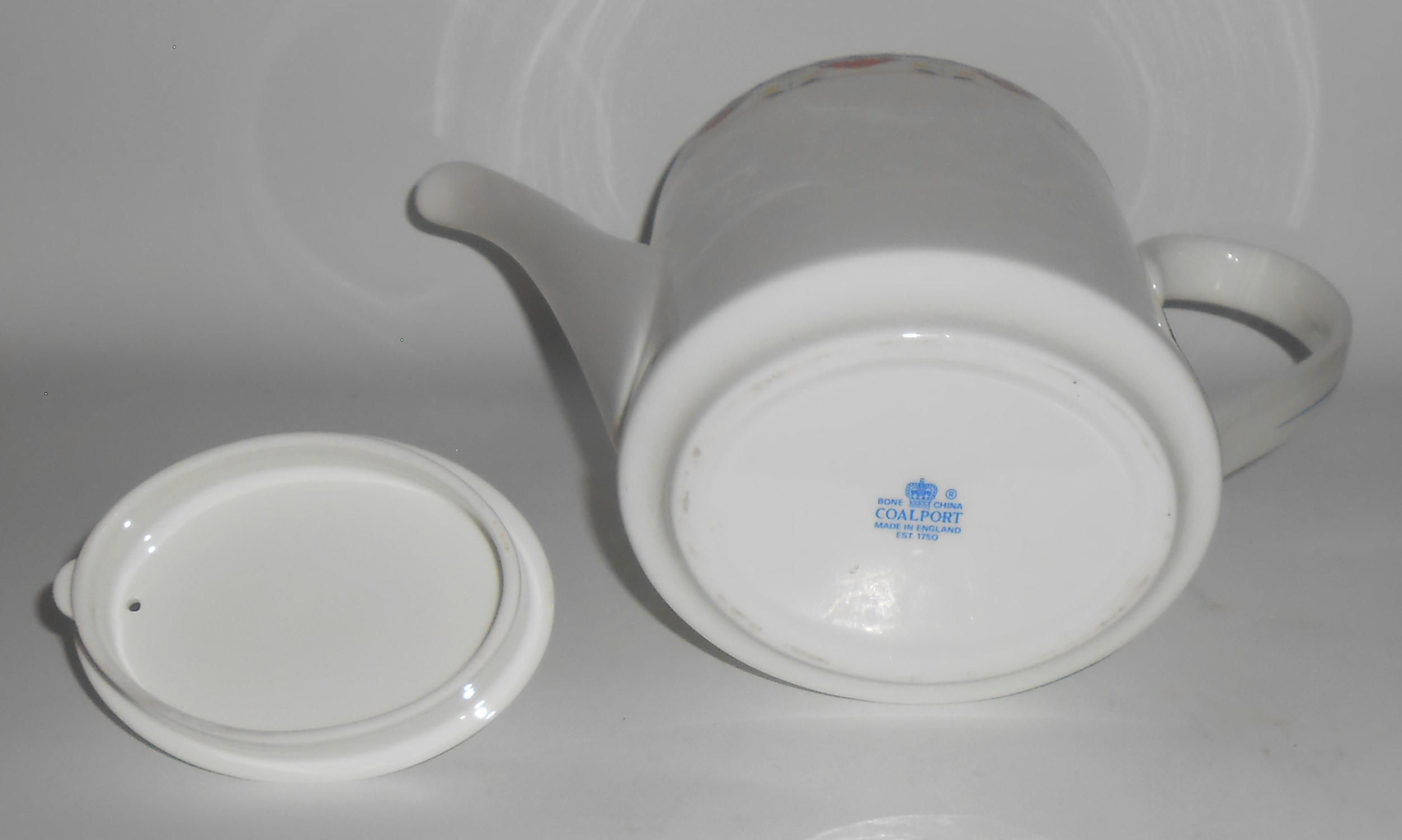 Coalport Bone China Tulip Decorated Coffeepot