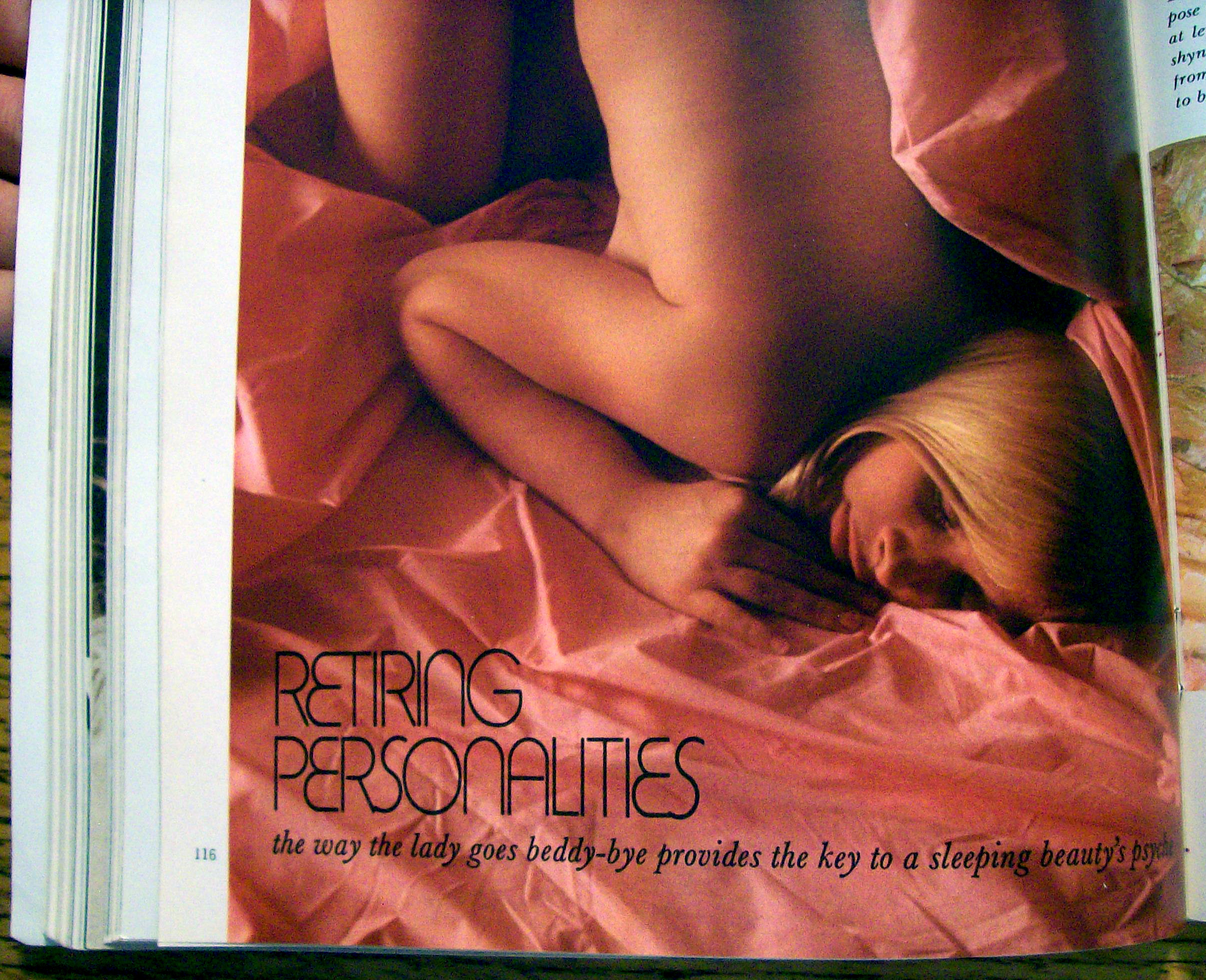 Vintage Playboy-November 1971-Danielle De Vabre