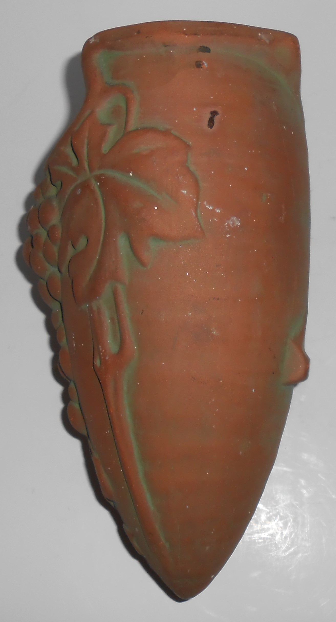 Peters And Reed Art Pottery Moss Aztec Leaves & Grapes