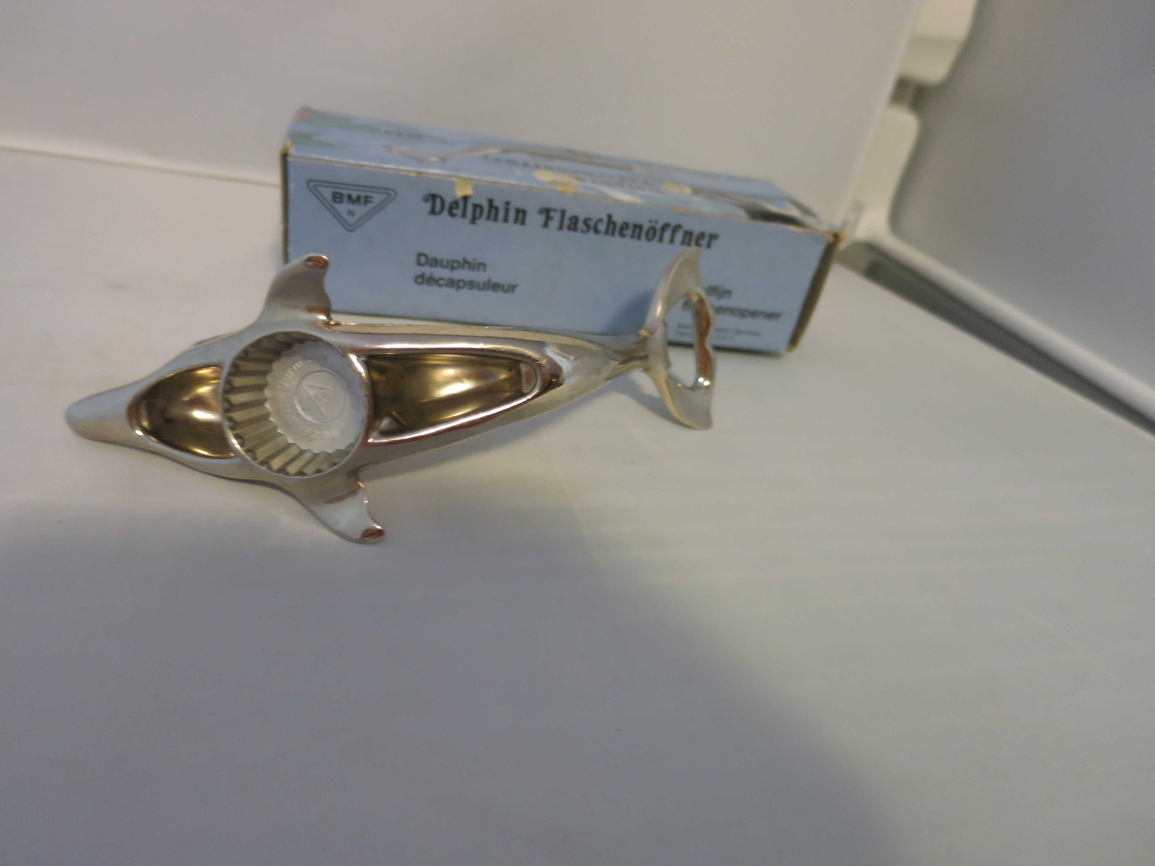 Delphin Flaschenoffner Dolphin Bottle Opener Western Germany
