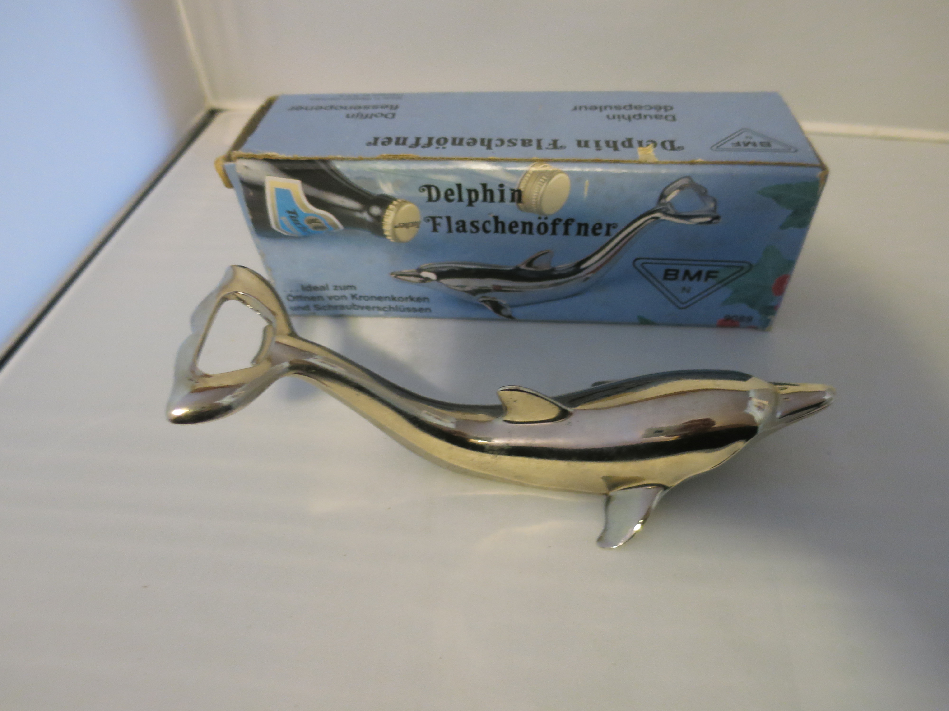 Delphin Flaschenoffner Dolphin Bottle Opener Western Germany