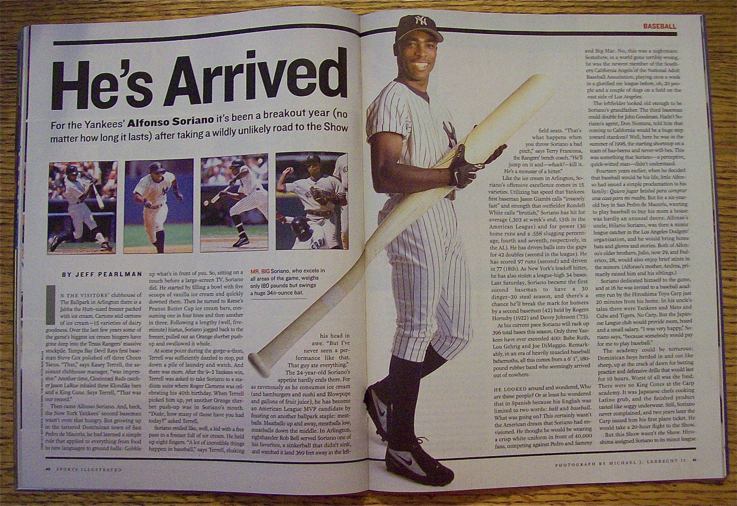 Sports Illustrated Magazine August 26, 2002 Yankee