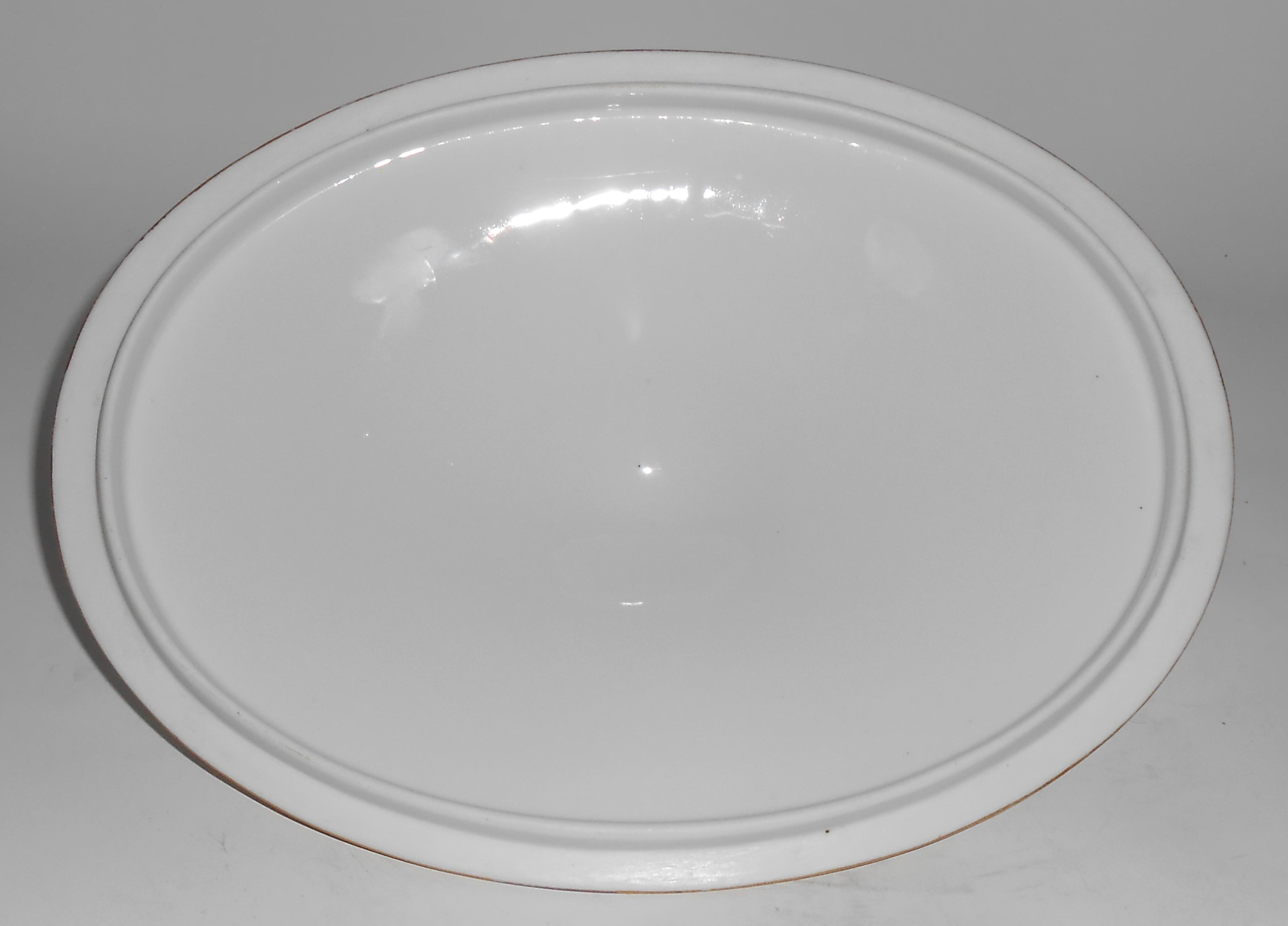 Richard Ginori Porcelain China Golden Lattice Covered