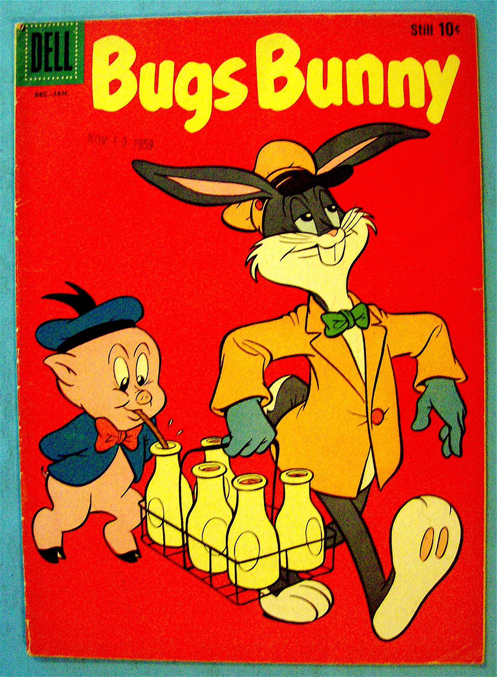 Dell Comics Bugs Bunny Comic #70 December 1959
