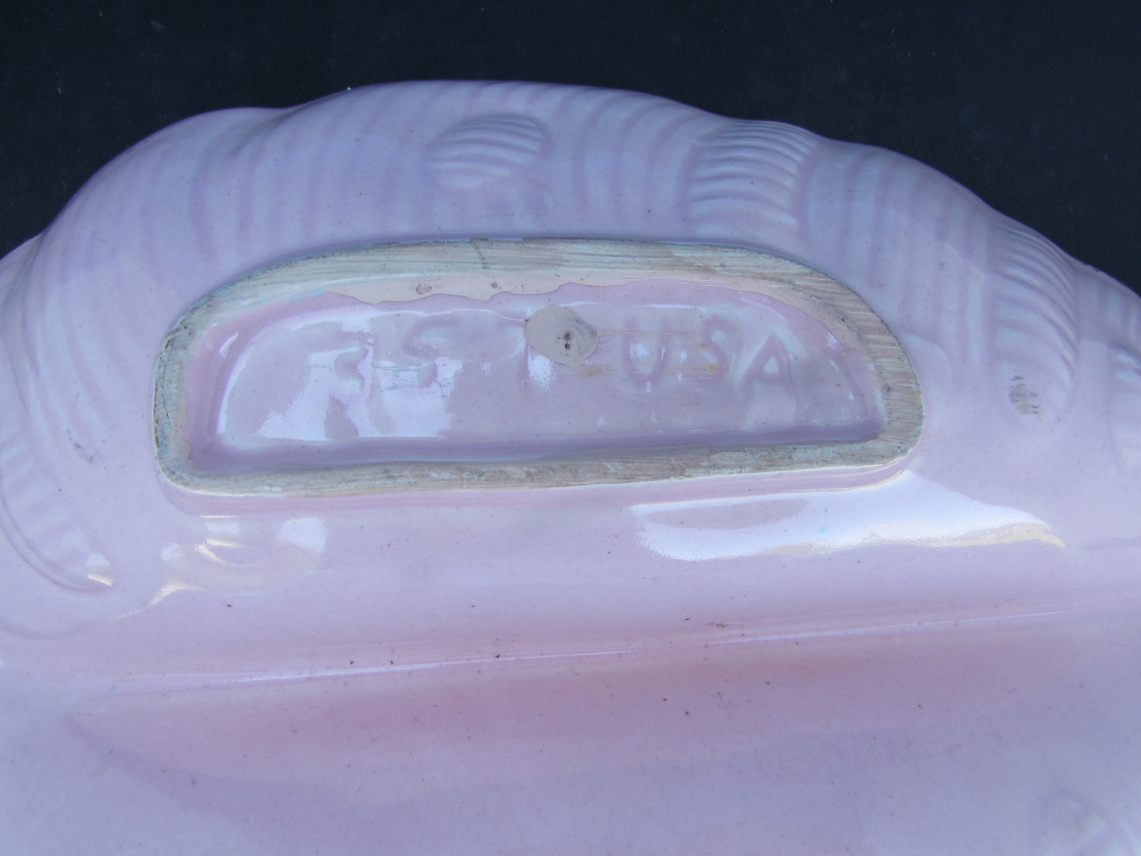 California Pottery Divided Dish number 357 circa 1960s