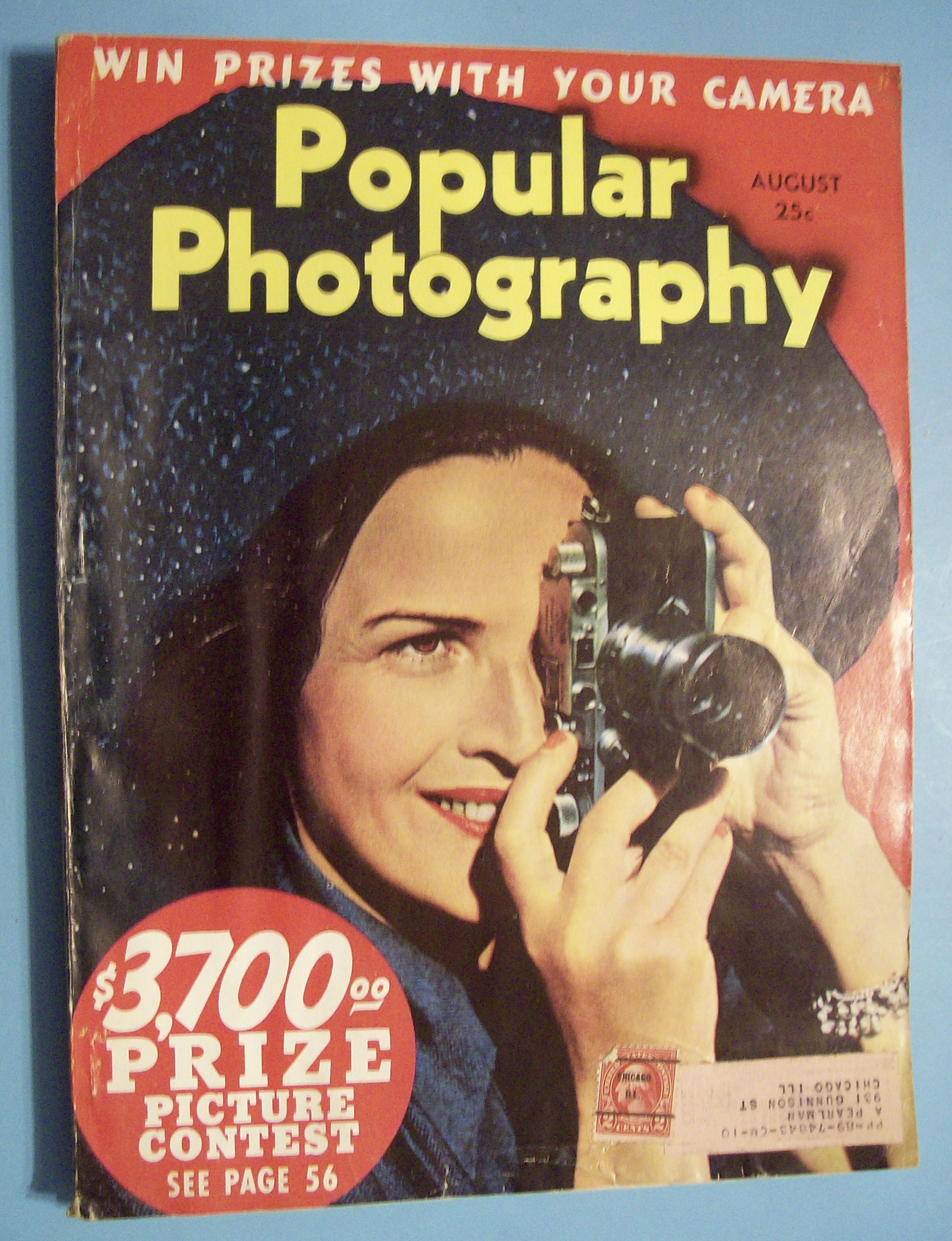 Popular Photography Magazine - August 1939