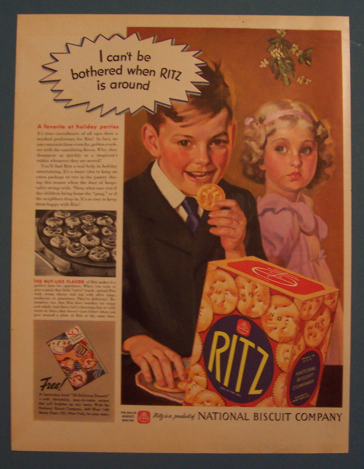 1937 Ritz Crackers