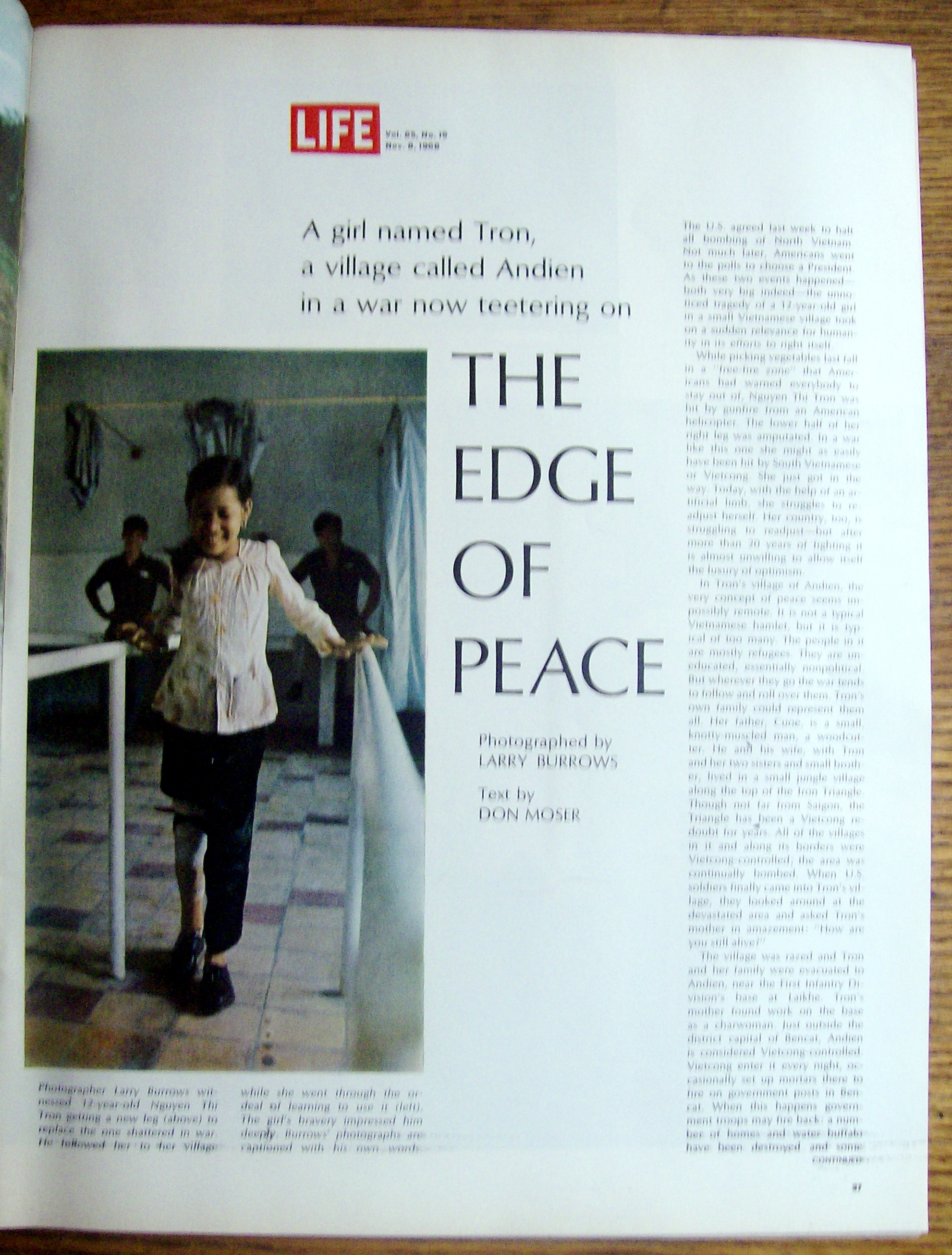 Life Magazine - November 8, 1968 - This Girl Tron
