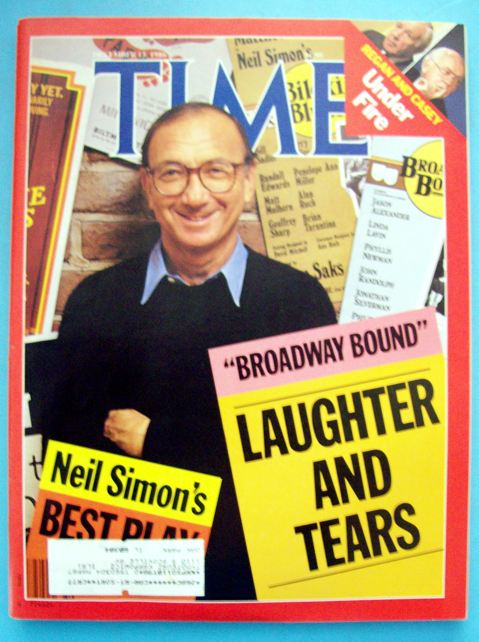Time Magazine - December 15, 1986 - Neil Simon