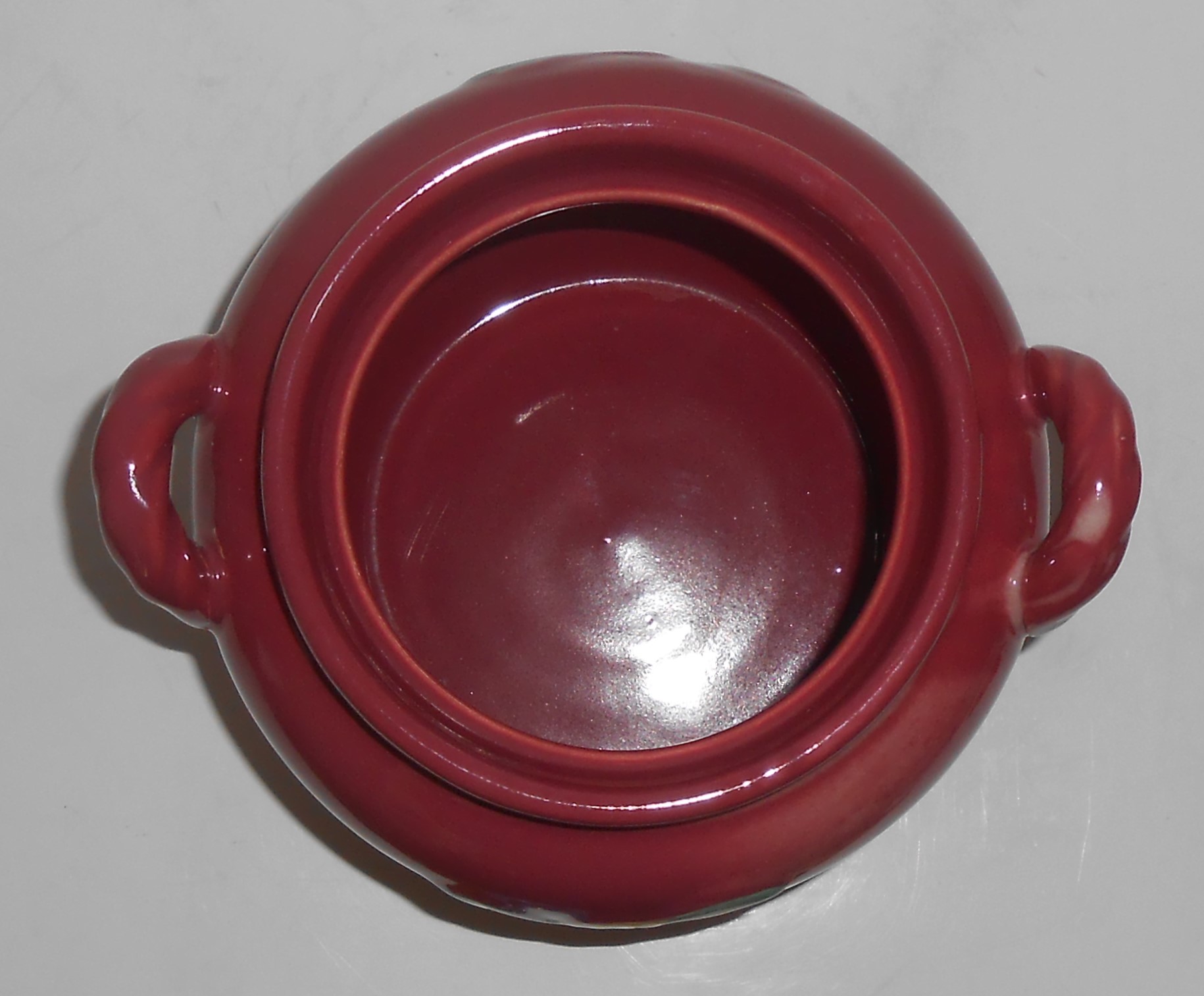 Coors Pottery Rosebud Red Utility Jar Robert Schneider