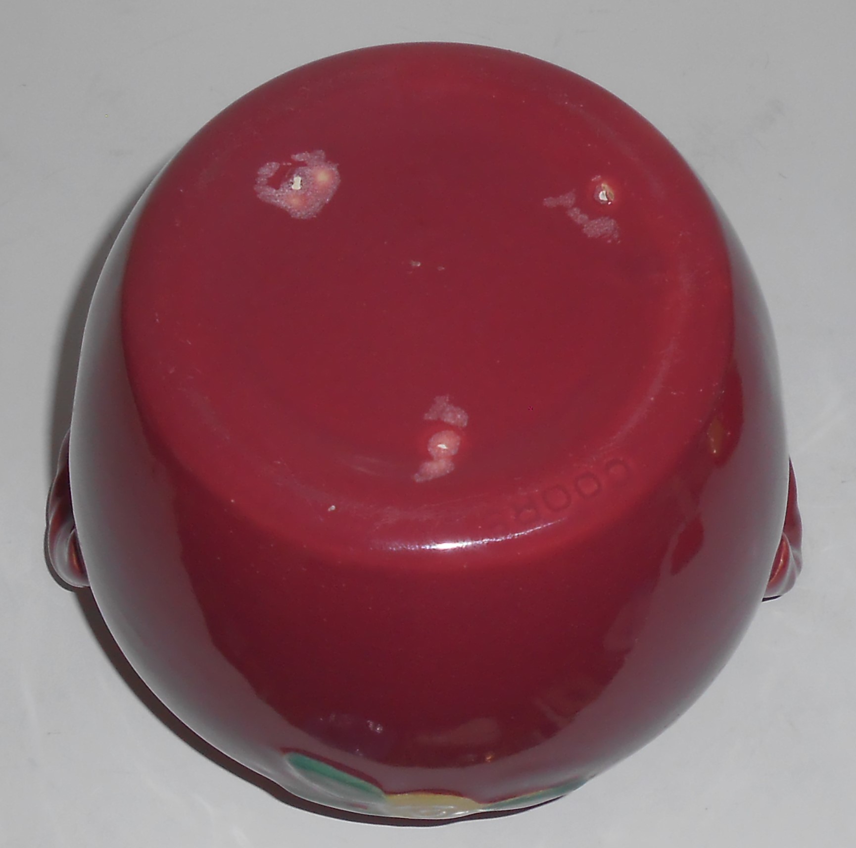 Coors Pottery Rosebud Red Utility Jar Robert Schneider