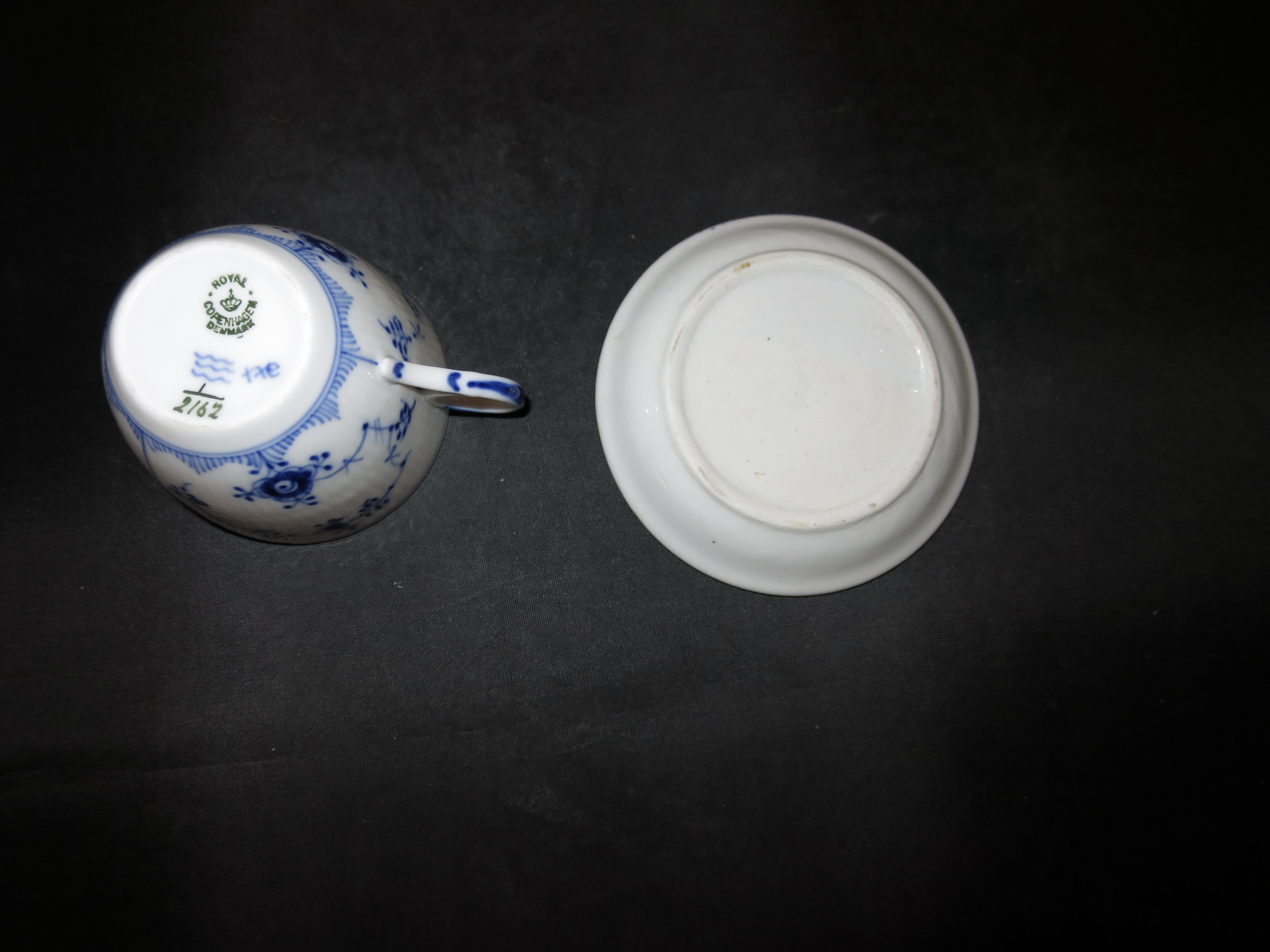 Royal Copenhagen cup and saucer